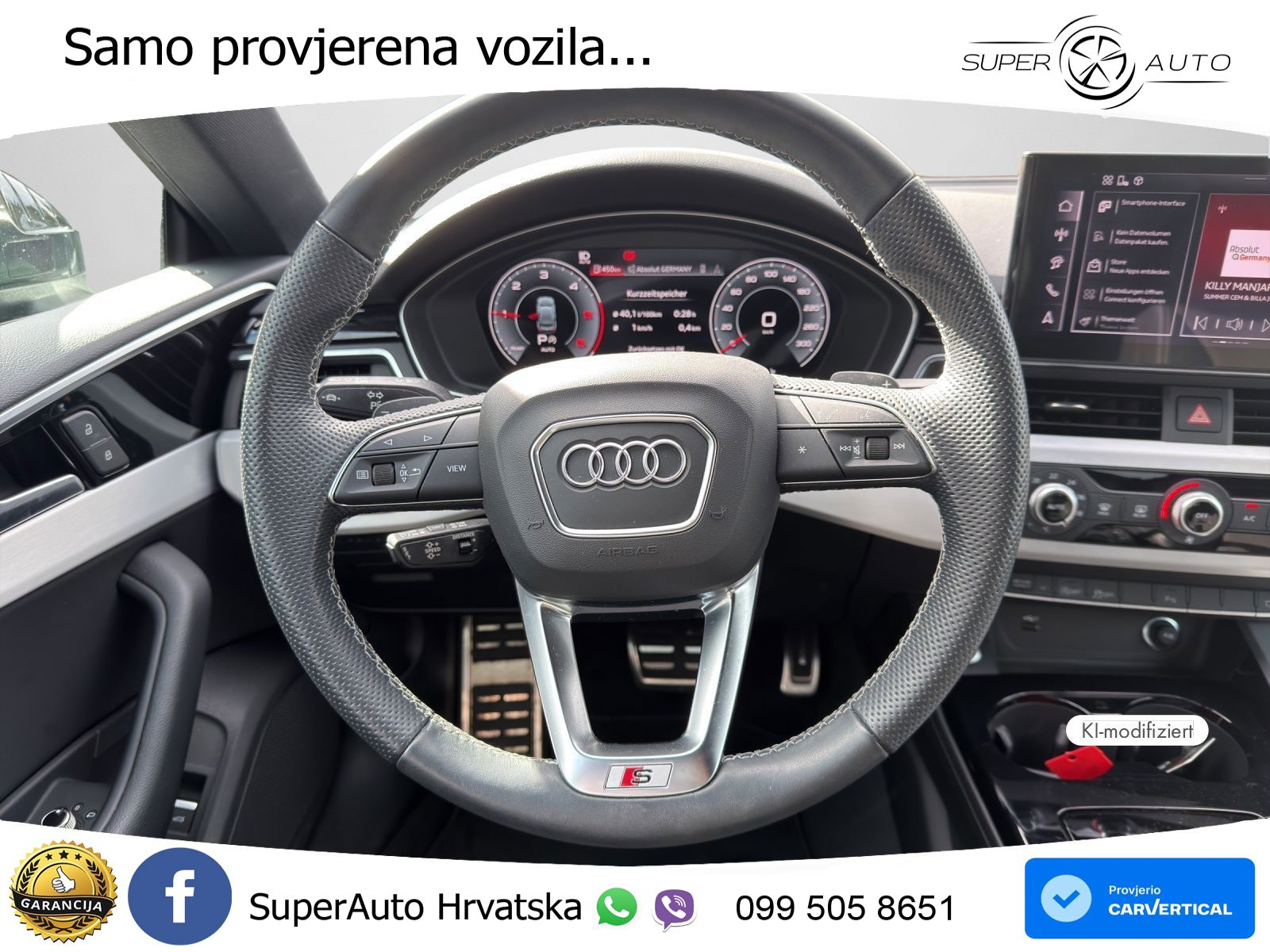 Audi A5 Sportback 40 TDI (204 KS) quattro S tronic 2x S line LED+GR SJED+ACC