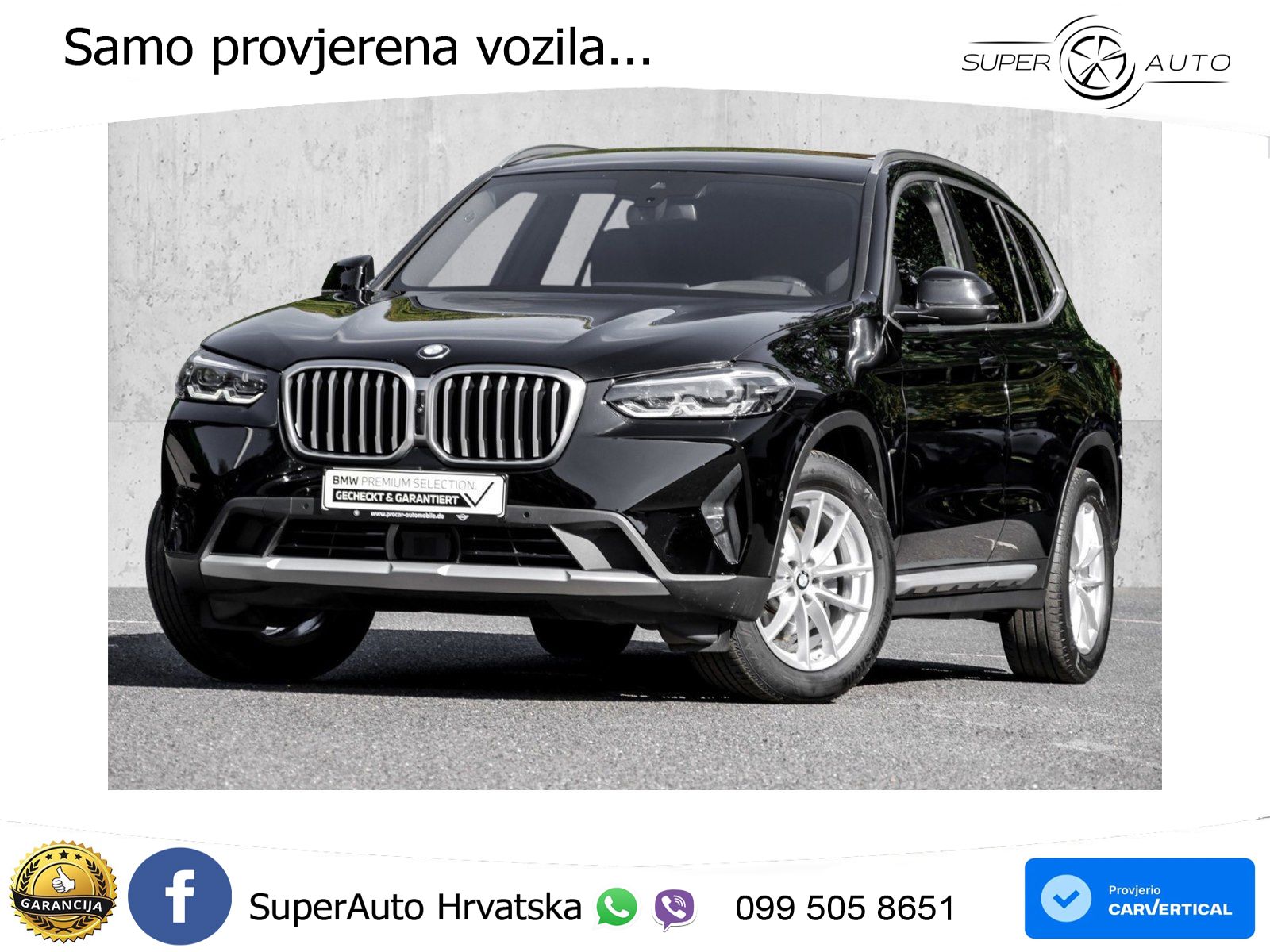 BMW X3 20d xDrive Steptronic LED+GR SJED+ACC