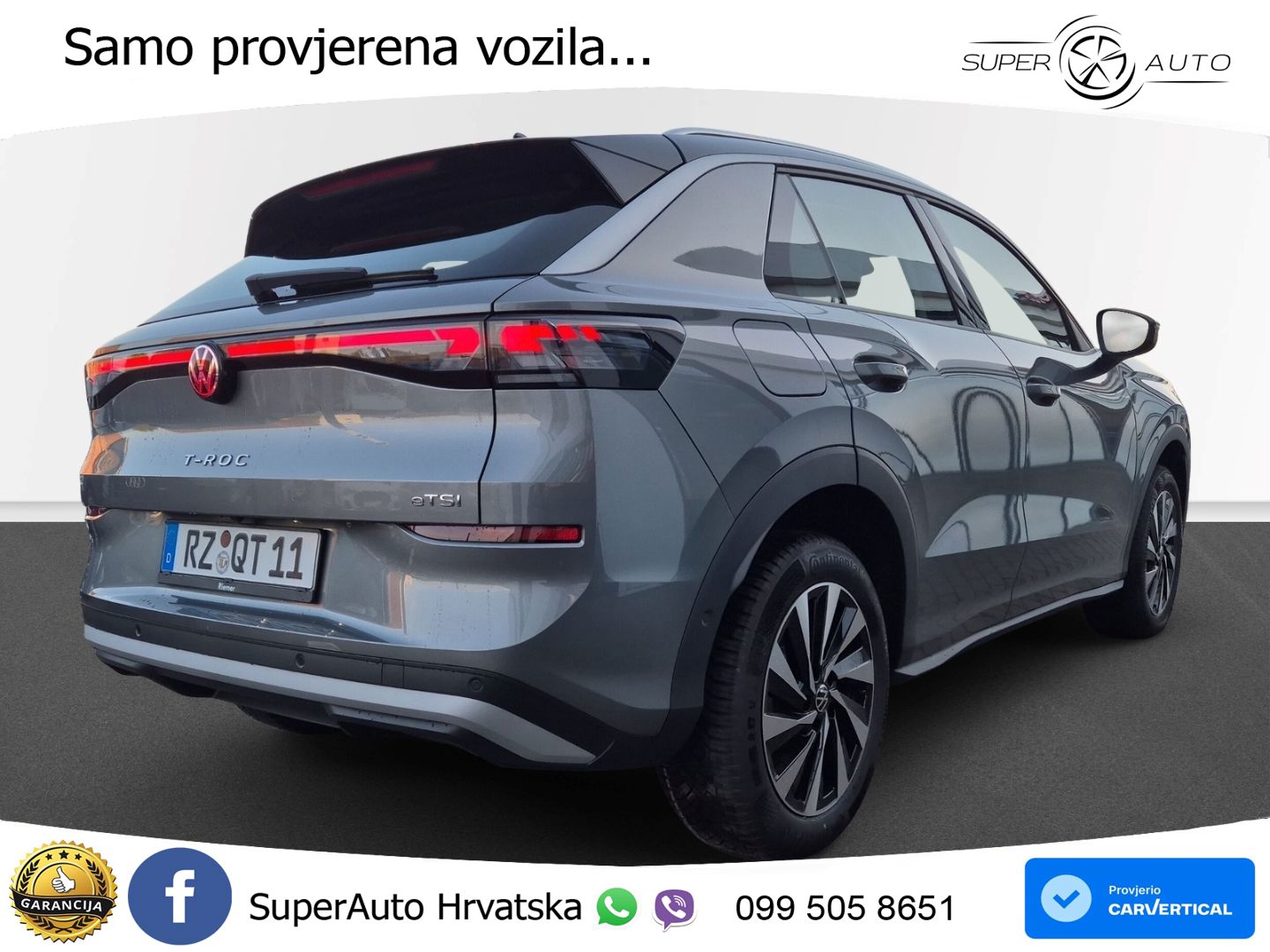 Volkswagen T-Roc II 1.5 eTSI (116 KS)  DSG LED+GR SJED+ACC