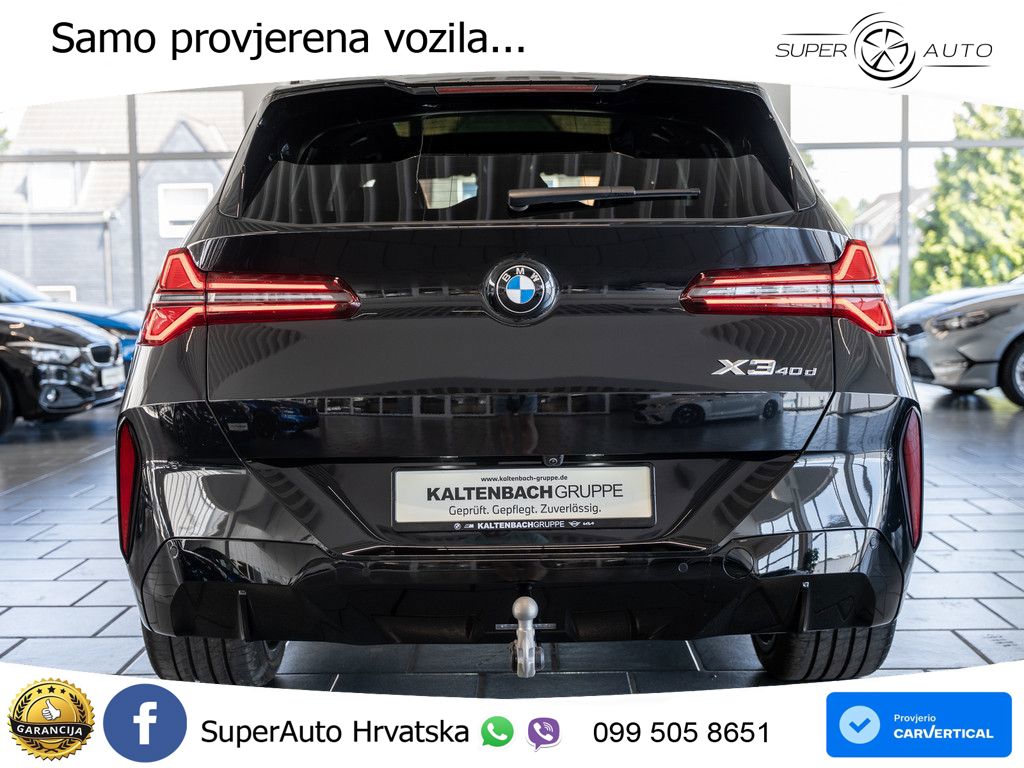 BMW X3 40d xDrive Steptronic M Sport ACC+GR SJED+360+PANO