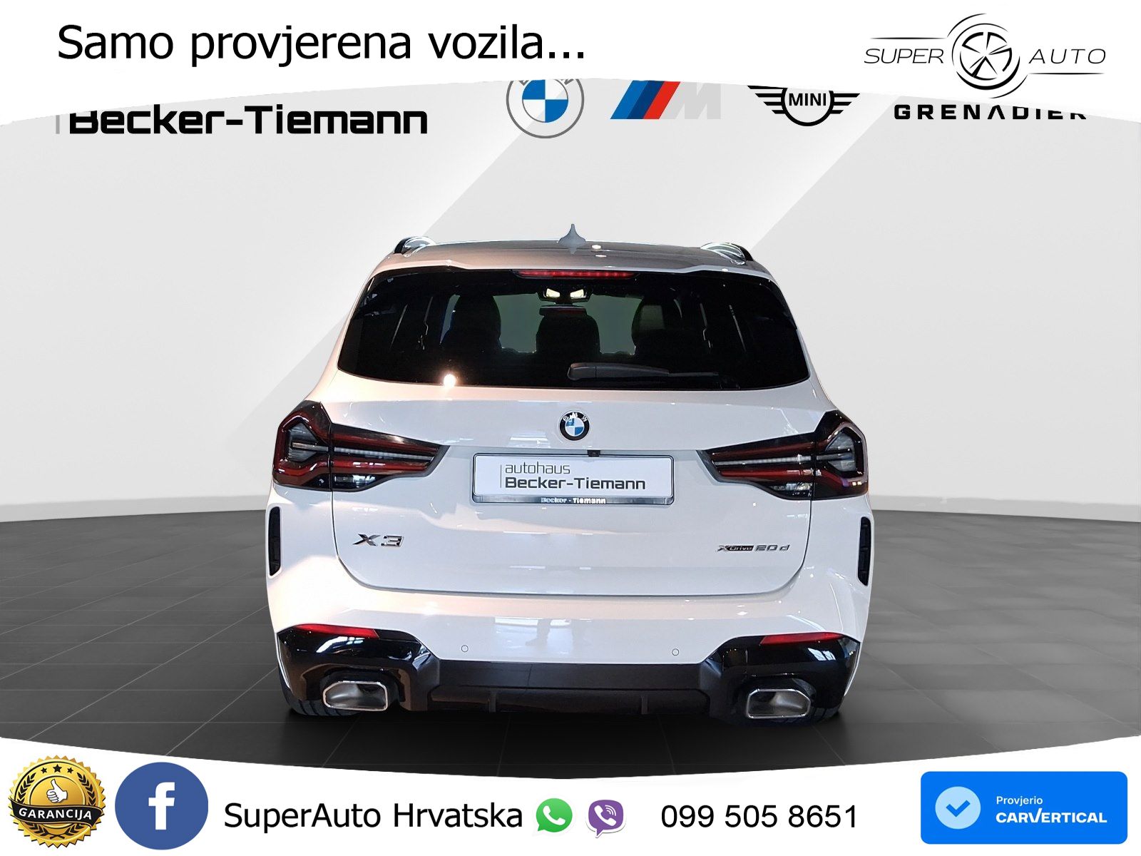 BMW X3 20d xDrive Steptronic M Sport