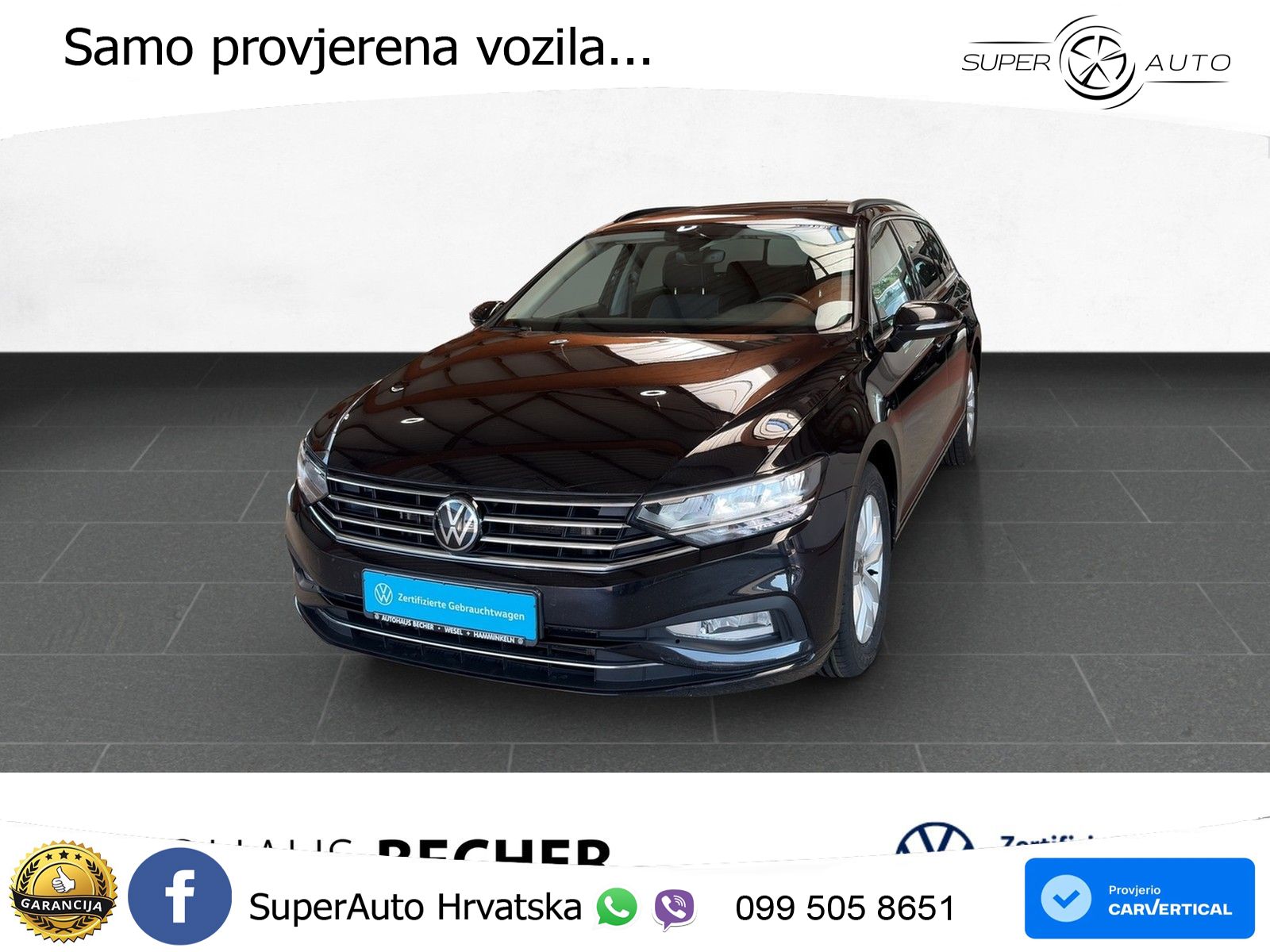 Volkswagen Passat Variant 2.0 TDI (150 KS) DSG Business LED+GR SJED+ACC