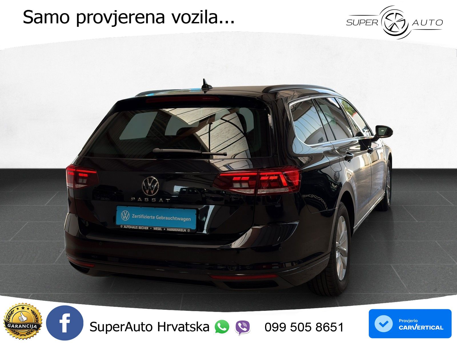 Volkswagen Passat Variant 2.0 TDI (150 KS) DSG Business LED+GR SJED+ACC
