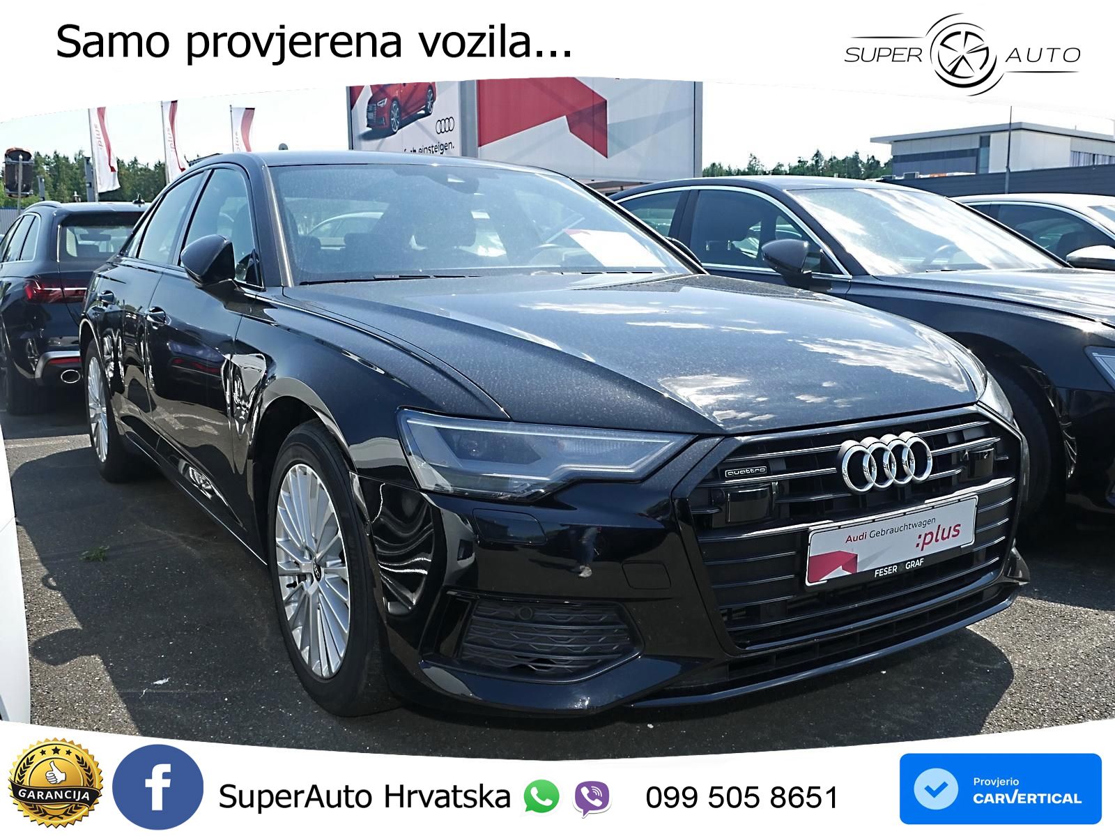 Audi A6 45 TFSI (265 KS) quattro ultra S tronic LED+GR SJED+ACC