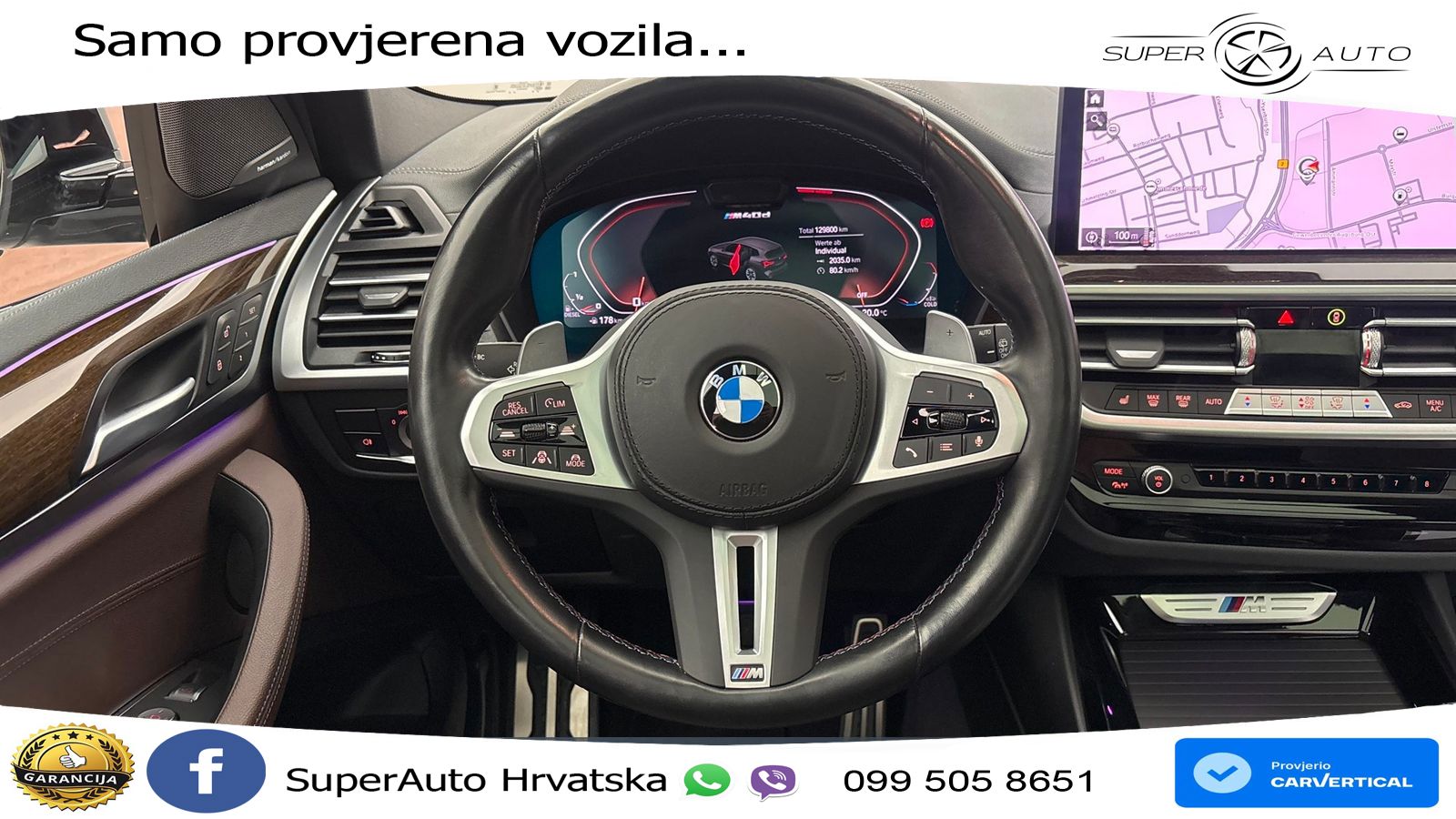 BMW X3 M40d xDrive Steptronic LED+GR SJED+ACC