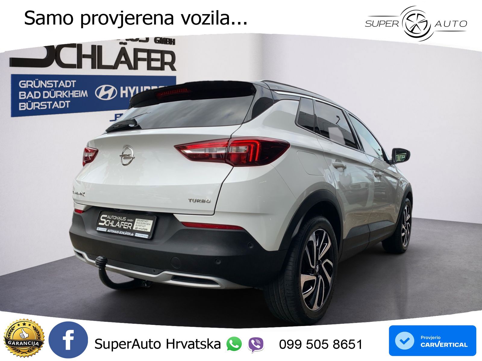 Opel Grandland X 1.2 Turbo (130 KS) Automatic Ultimate LED+GR SJED+ACC