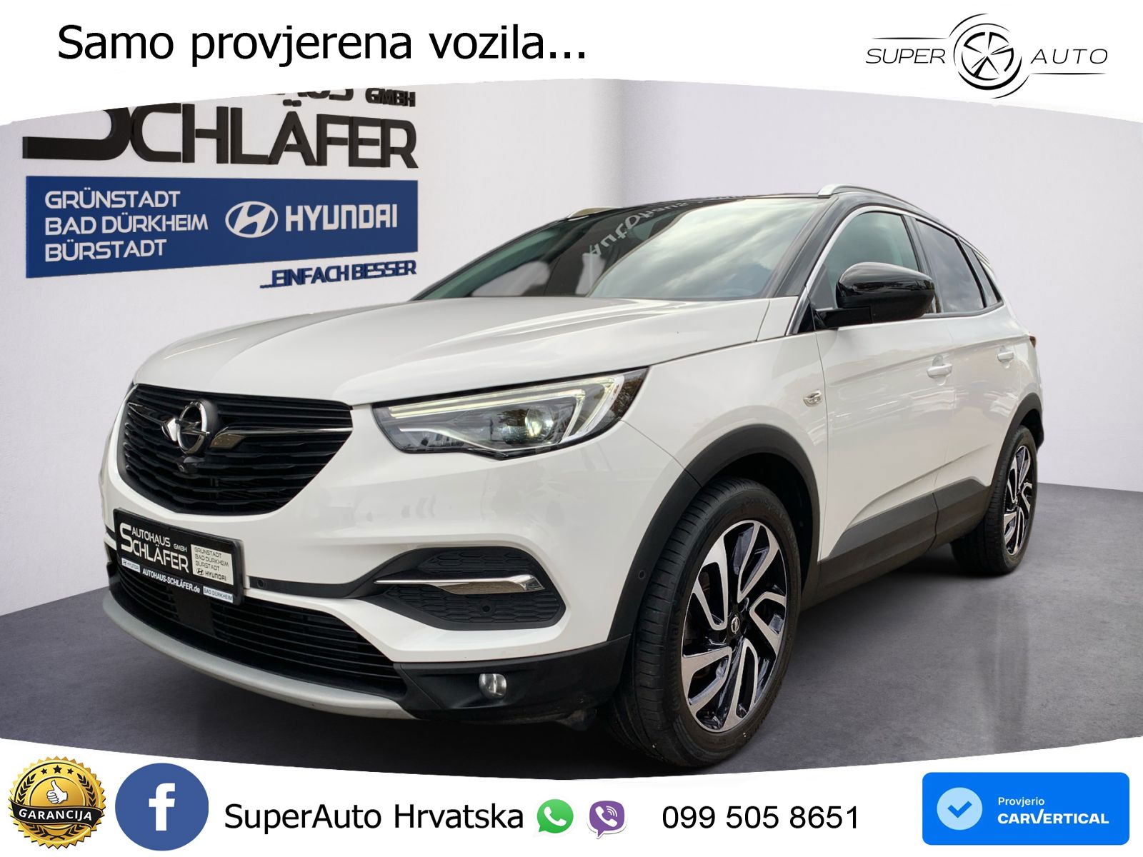 Opel Grandland X 1.2 Turbo (130 KS) Automatic Ultimate LED+GR SJED+ACC