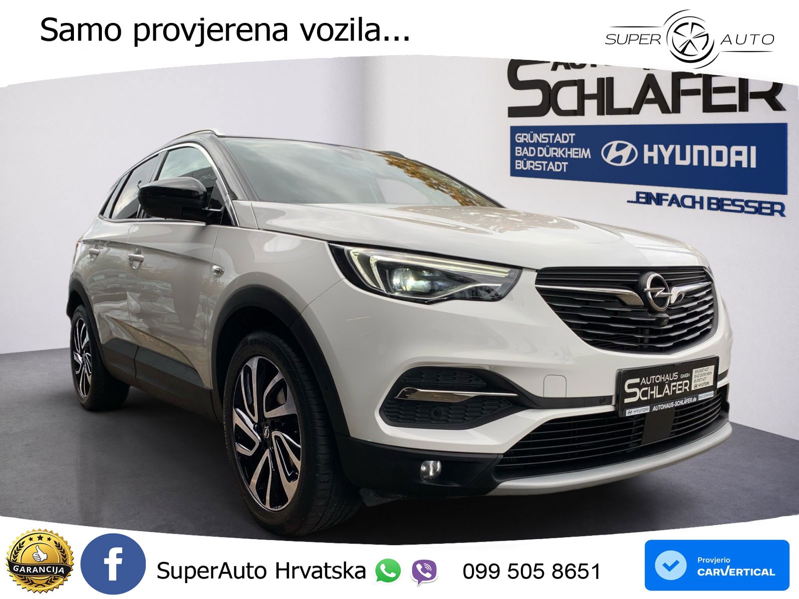 Opel Grandland X 1.2 Turbo (130 KS) Automatic Ultimate LED+GR SJED+ACC