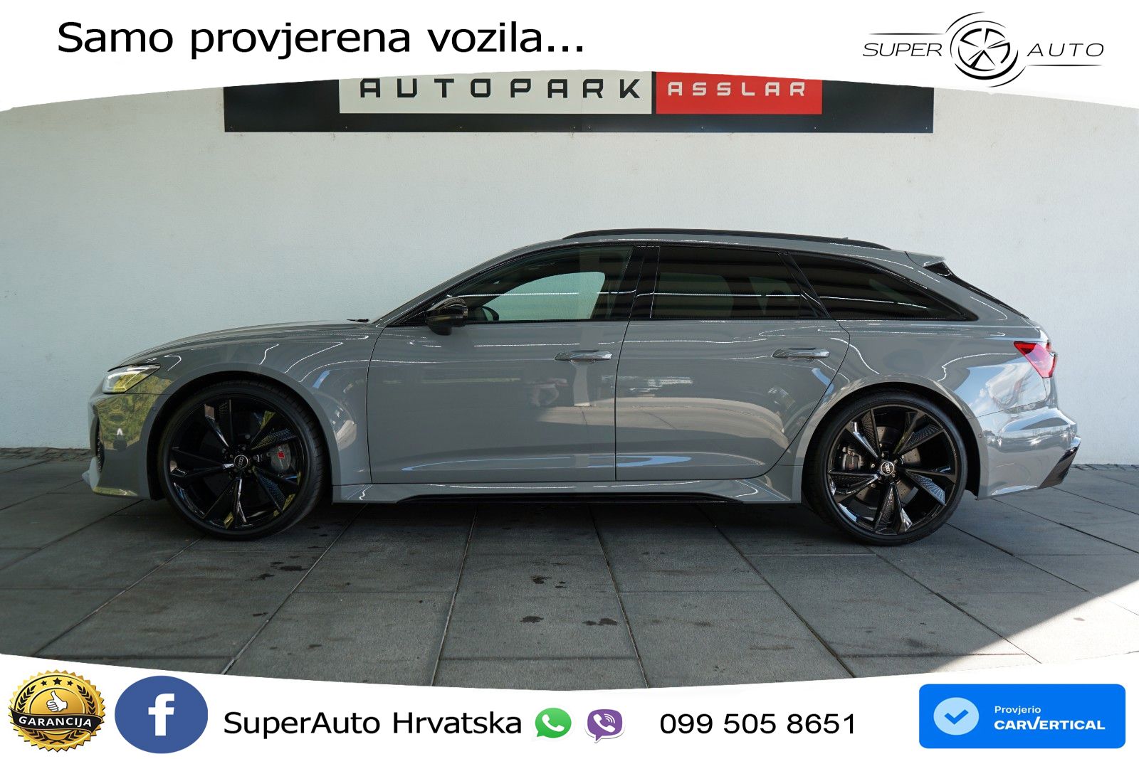 Audi RS6 Avant 4.0 TFSI V8 performance (630 KS)  quattro tiptronic LED+GR SJED+ACC
