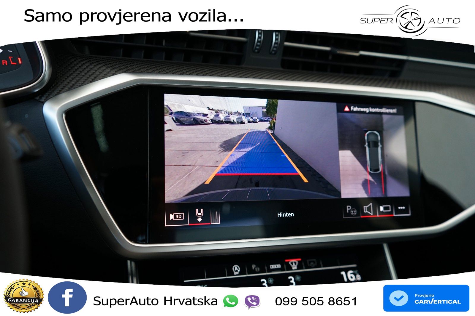 Audi RS6 Avant 4.0 TFSI V8 performance (630 KS)  quattro tiptronic LED+GR SJED+ACC