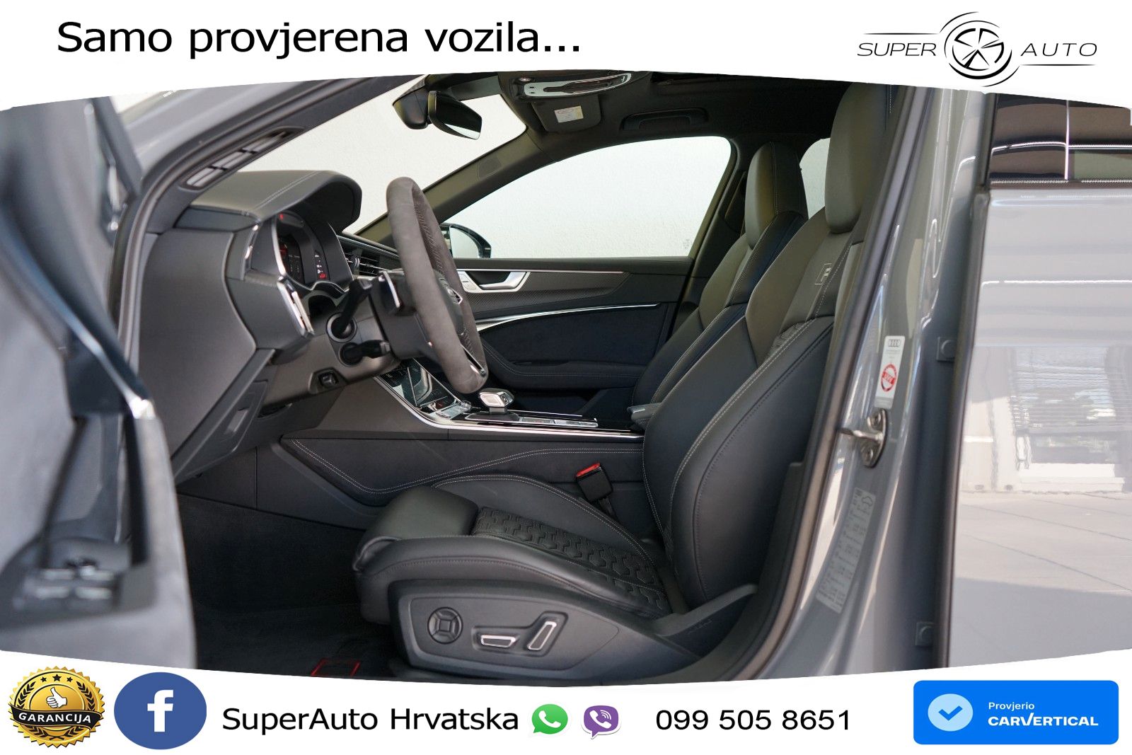 Audi RS6 Avant 4.0 TFSI V8 performance (630 KS)  quattro tiptronic LED+GR SJED+ACC