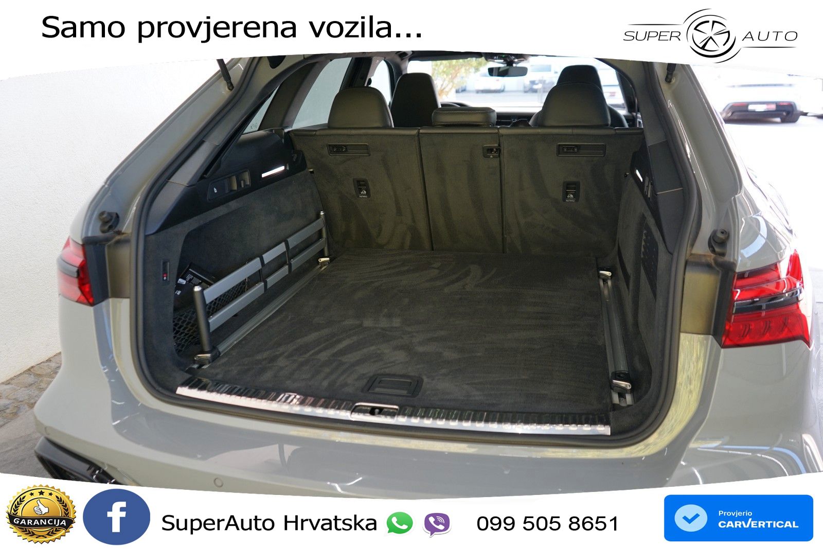 Audi RS6 Avant 4.0 TFSI V8 performance (630 KS)  quattro tiptronic LED+GR SJED+ACC