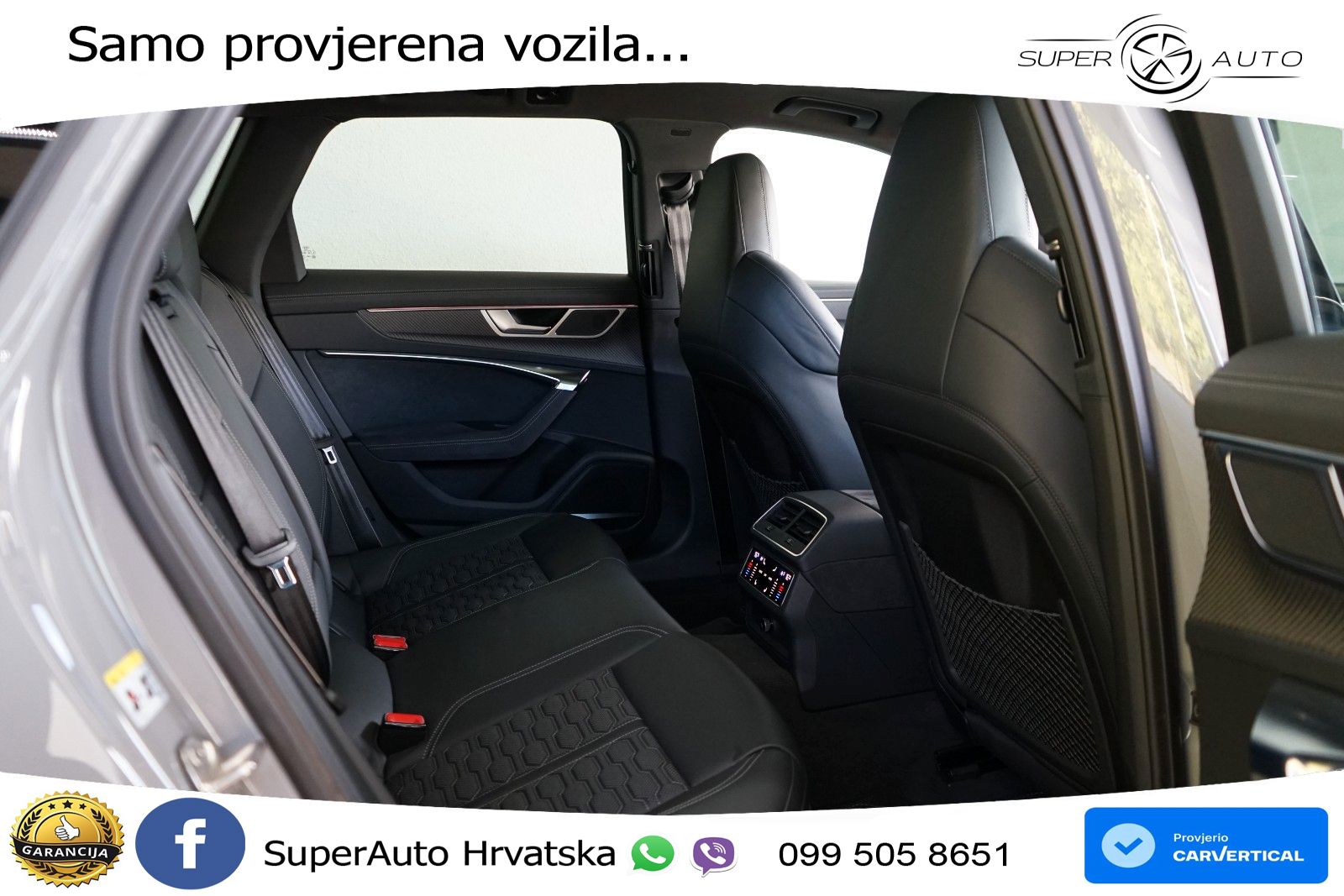 Audi RS6 Avant 4.0 TFSI V8 performance (630 KS)  quattro tiptronic LED+GR SJED+ACC
