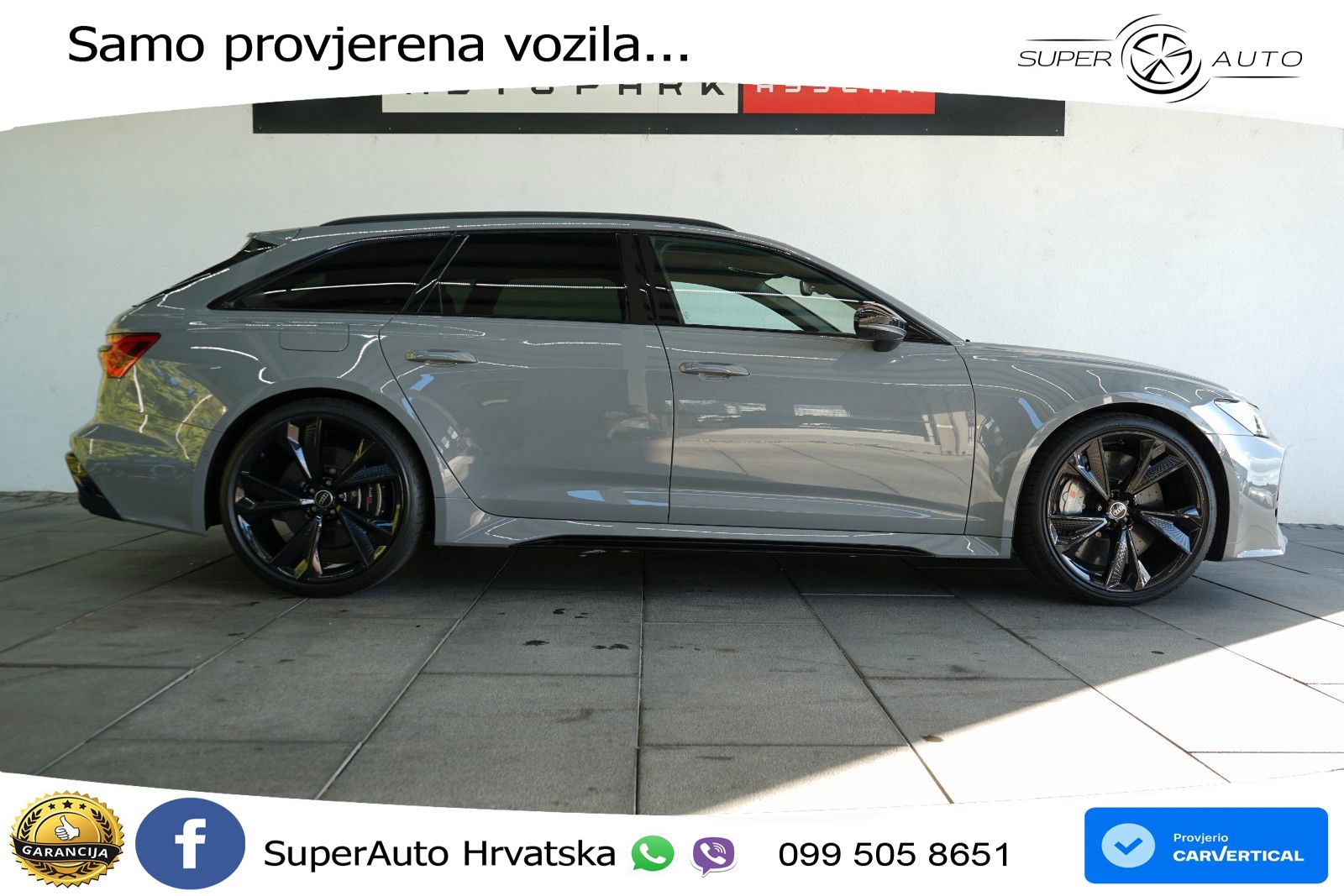 Audi RS6 Avant 4.0 TFSI V8 performance (630 KS)  quattro tiptronic LED+GR SJED+ACC