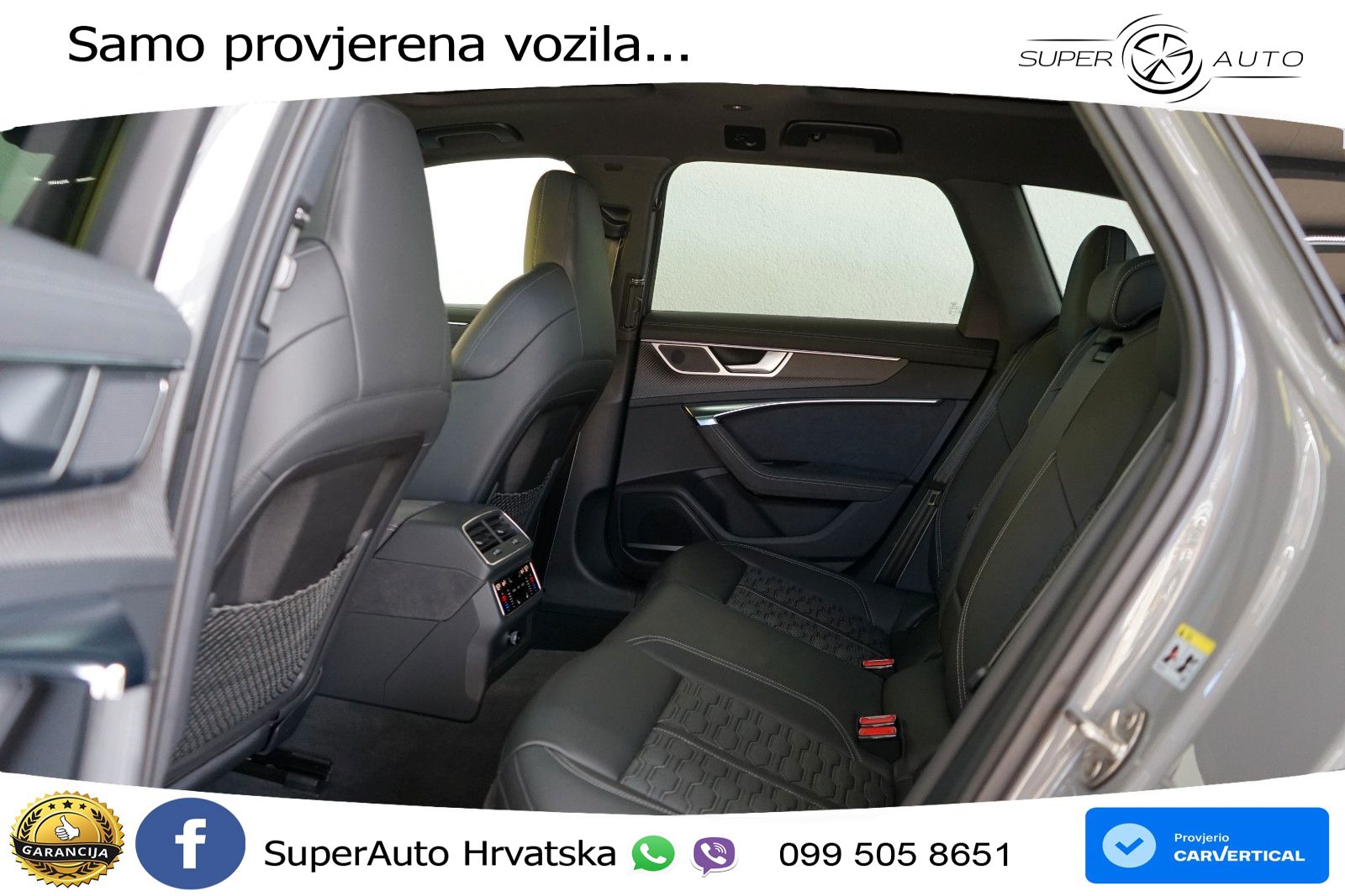 Audi RS6 Avant 4.0 TFSI V8 performance (630 KS)  quattro tiptronic LED+GR SJED+ACC