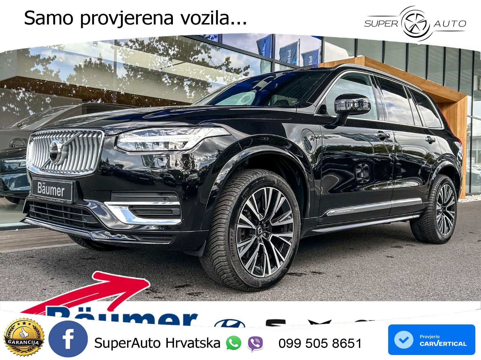 Volvo XC90 Recharge 2.0 T8 AWD Geartronic LED+GR SJED+ACC