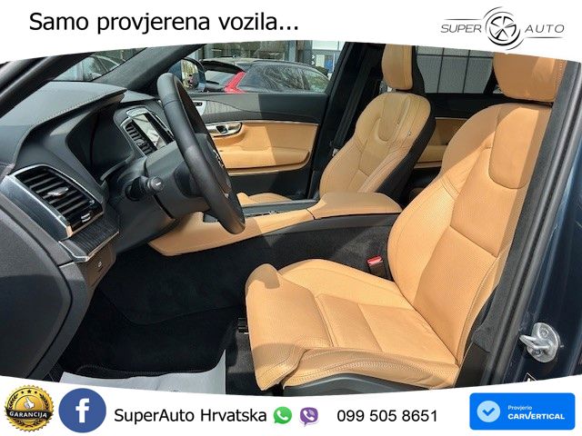 Volvo XC90 2.0 B5 Diesel AWD Automatic ACC+HEAD+4xGR SJED+360+PANO