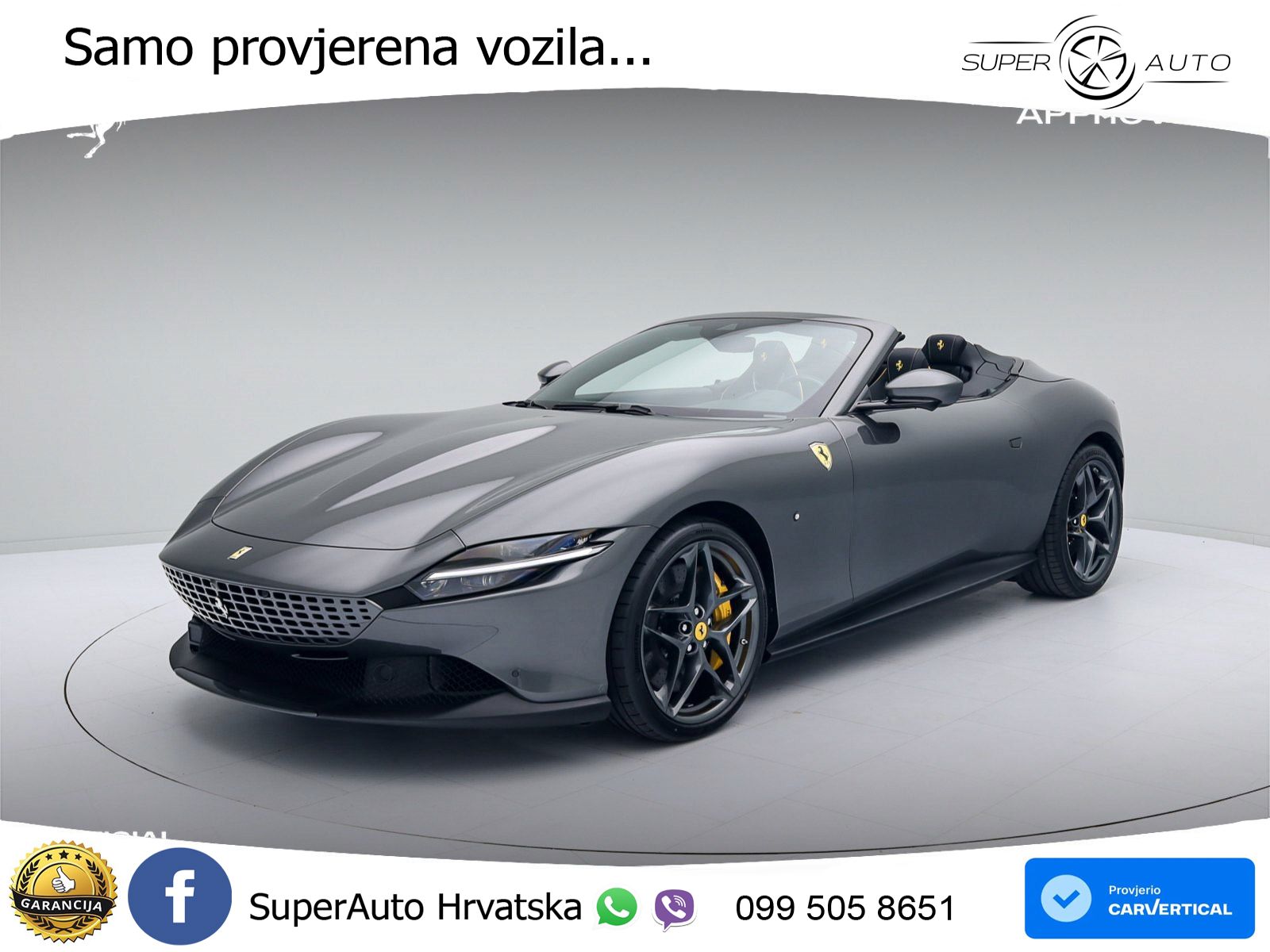 Ferrari Roma Spider 3.9 V8 (620 KS) F1 DCT