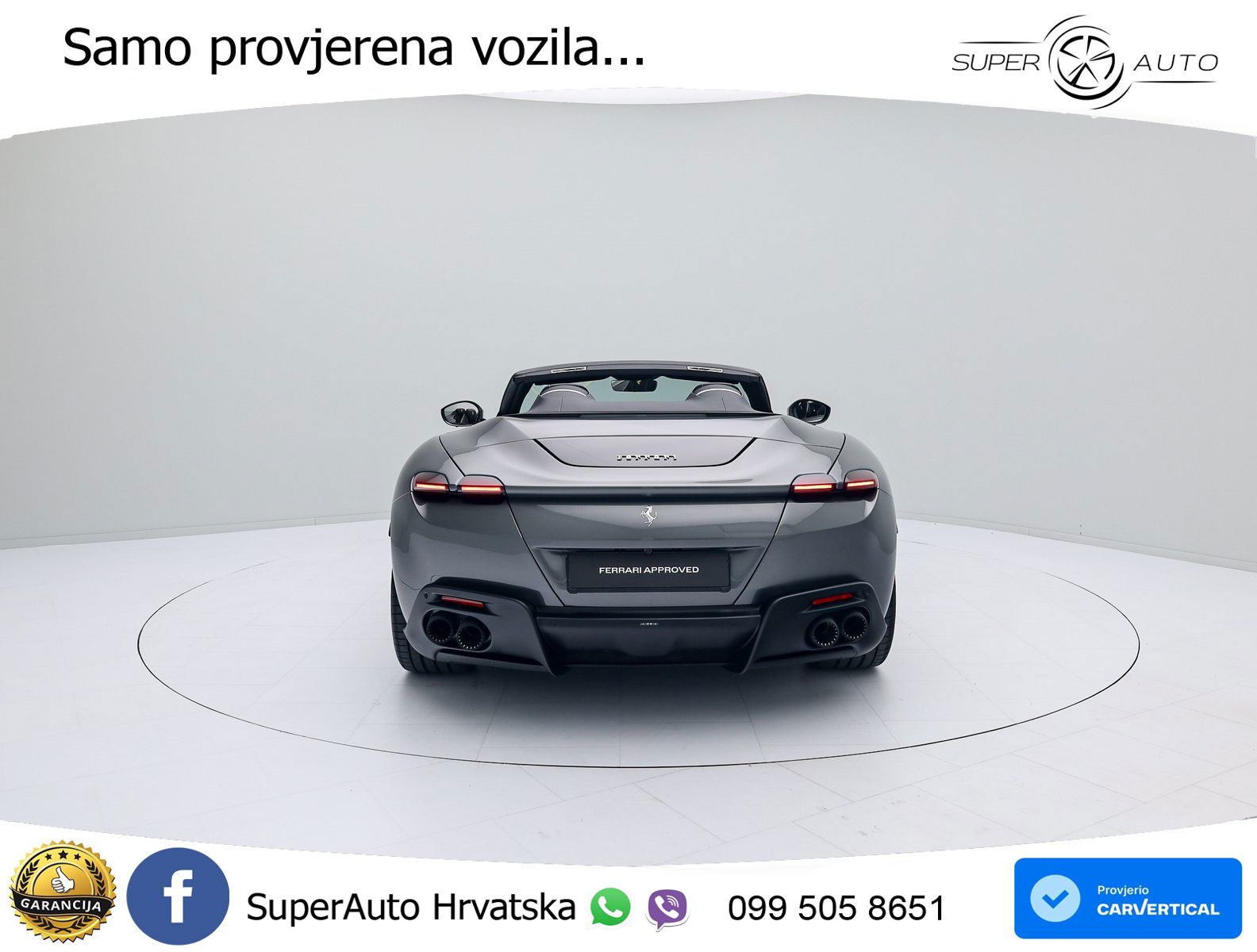 Ferrari Roma Spider 3.9 V8 (620 KS) F1 DCT