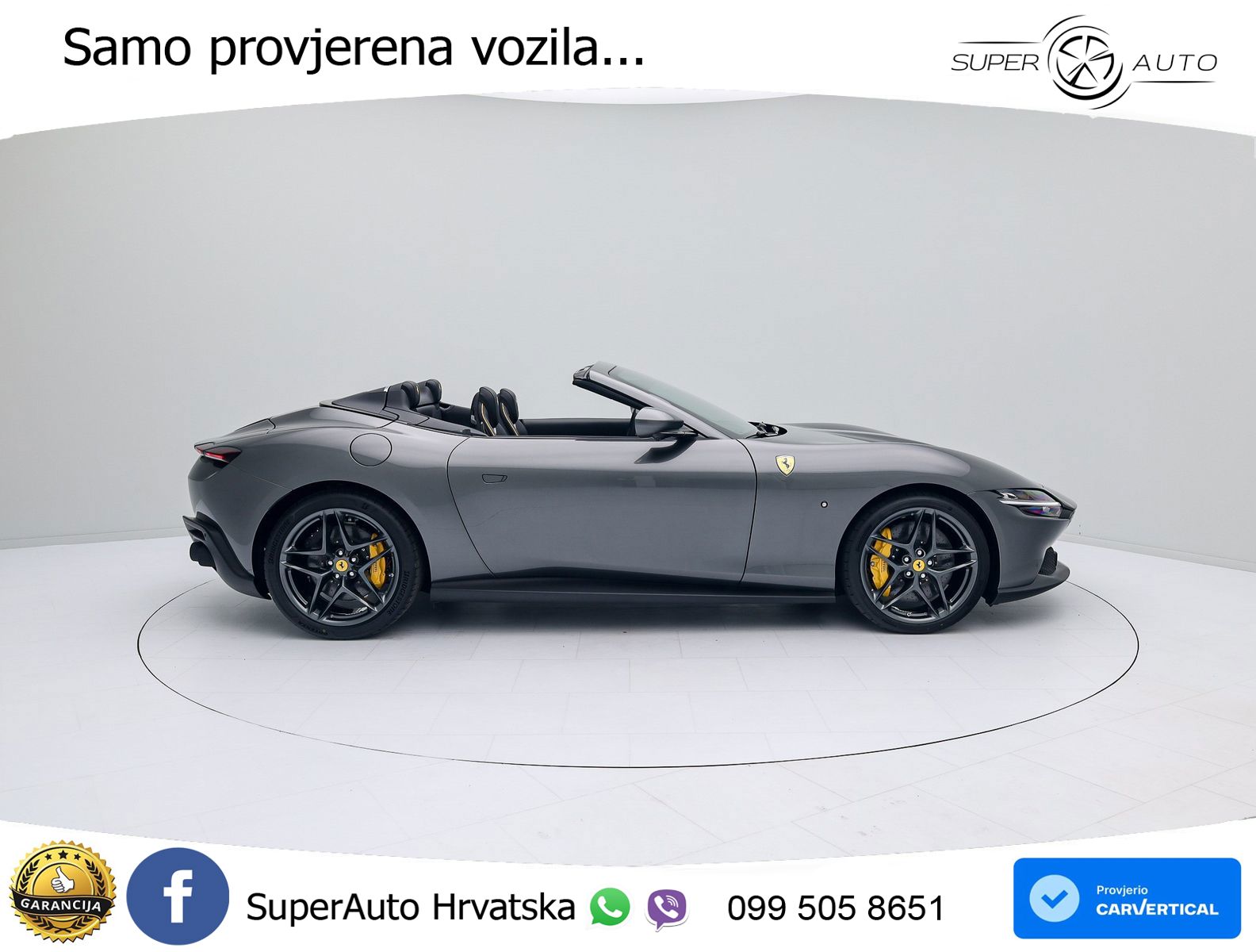 Ferrari Roma Spider 3.9 V8 (620 KS) F1 DCT