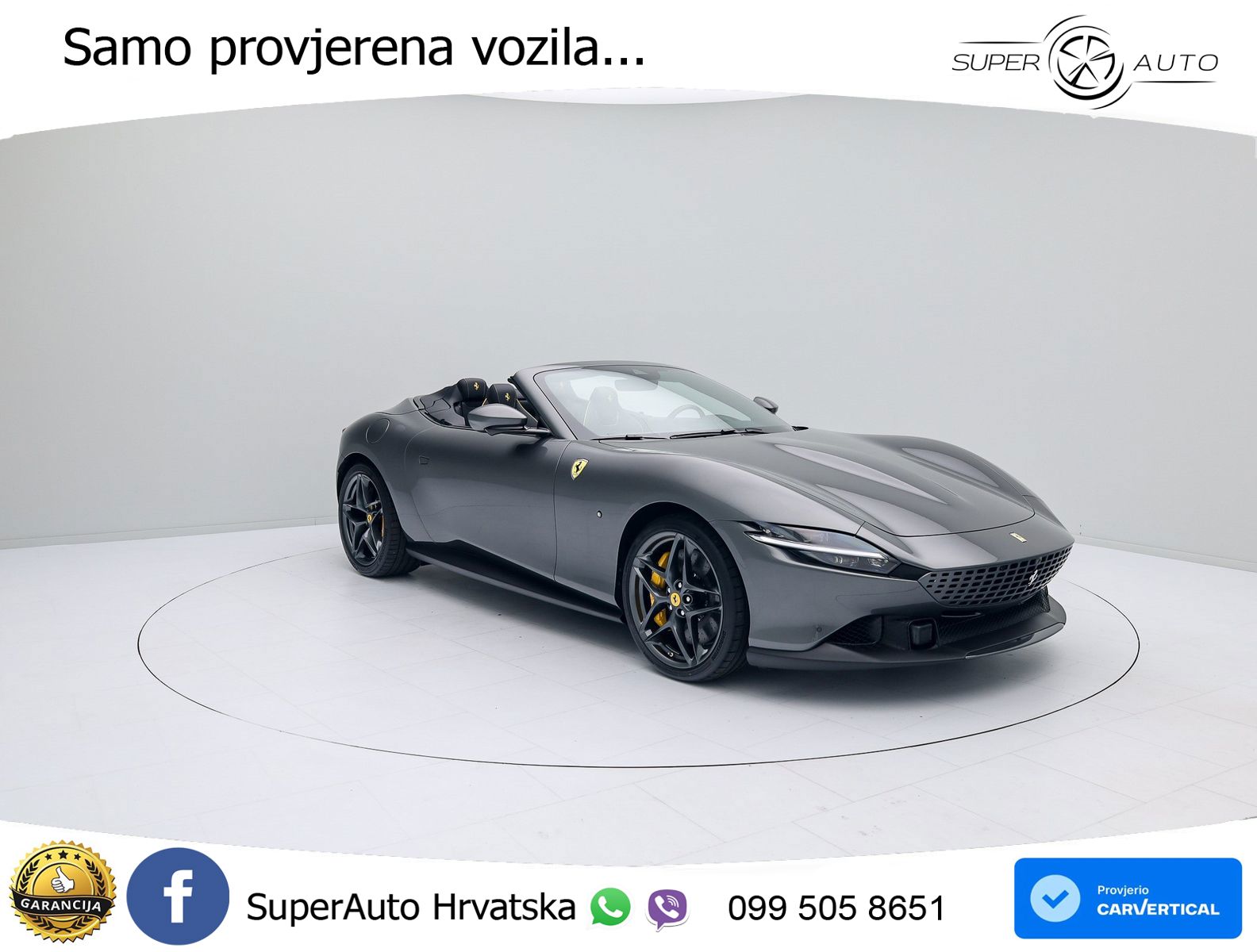 Ferrari Roma Spider 3.9 V8 (620 KS) F1 DCT