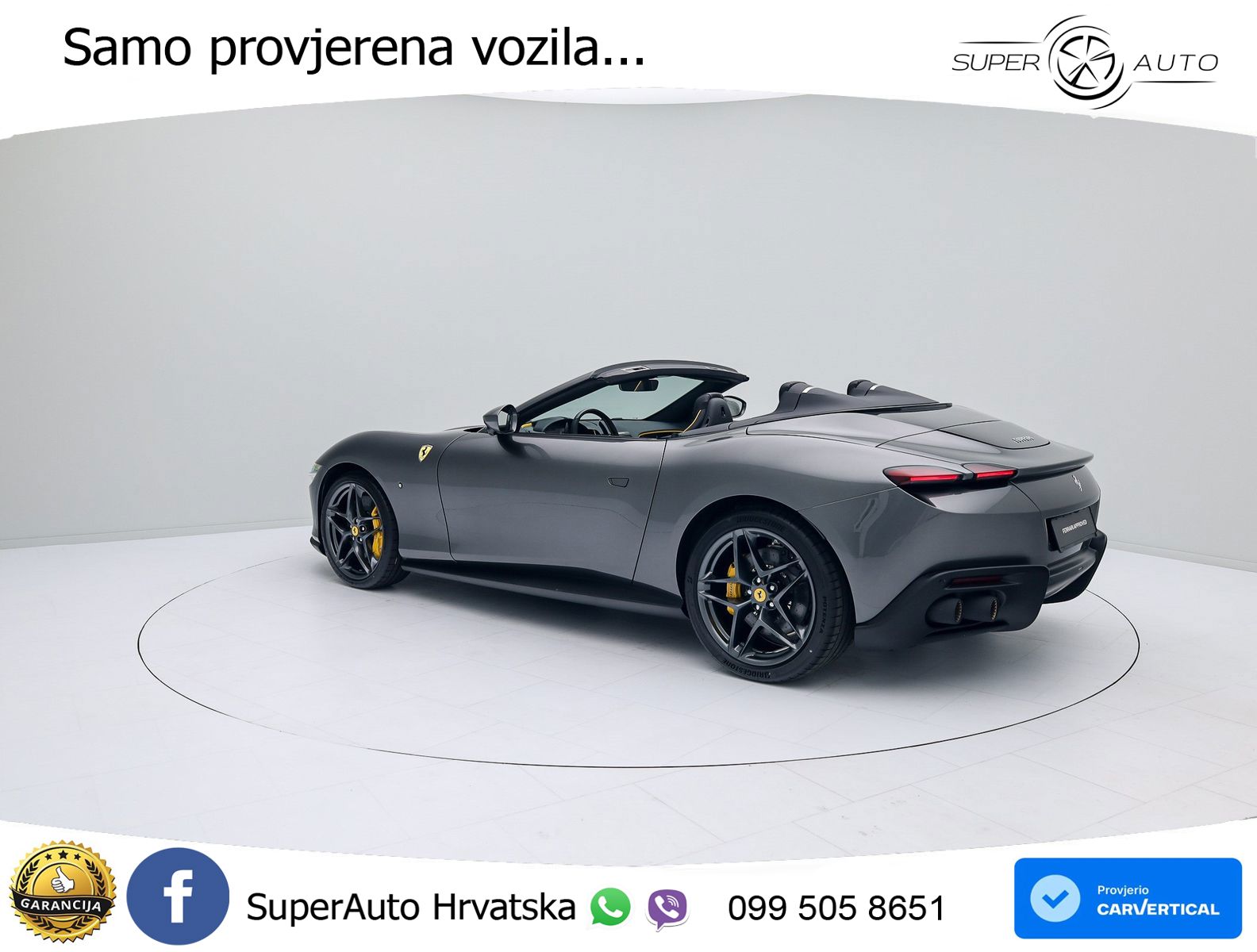 Ferrari Roma Spider 3.9 V8 (620 KS) F1 DCT