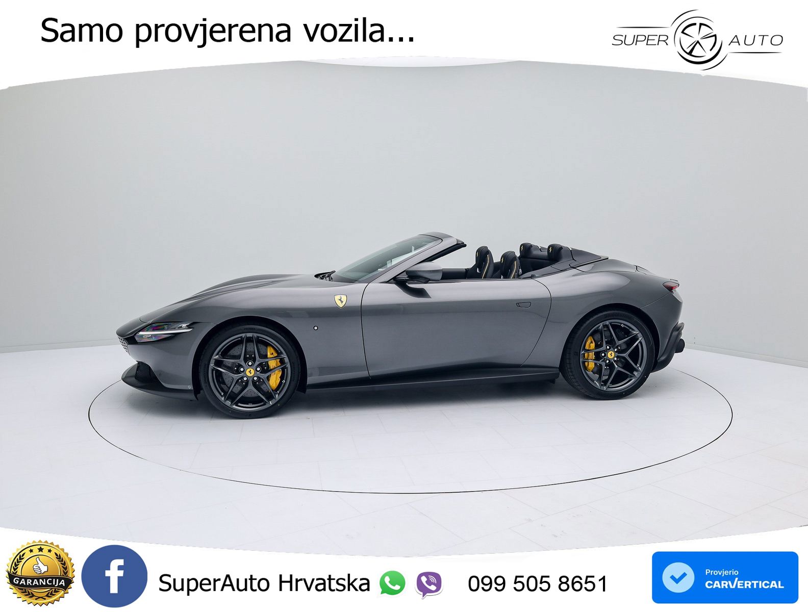Ferrari Roma Spider 3.9 V8 (620 KS) F1 DCT
