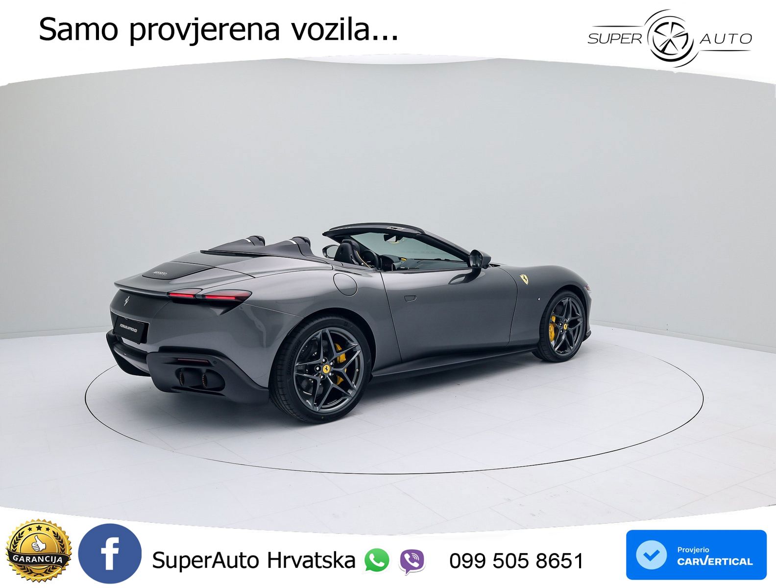 Ferrari Roma Spider 3.9 V8 (620 KS) F1 DCT
