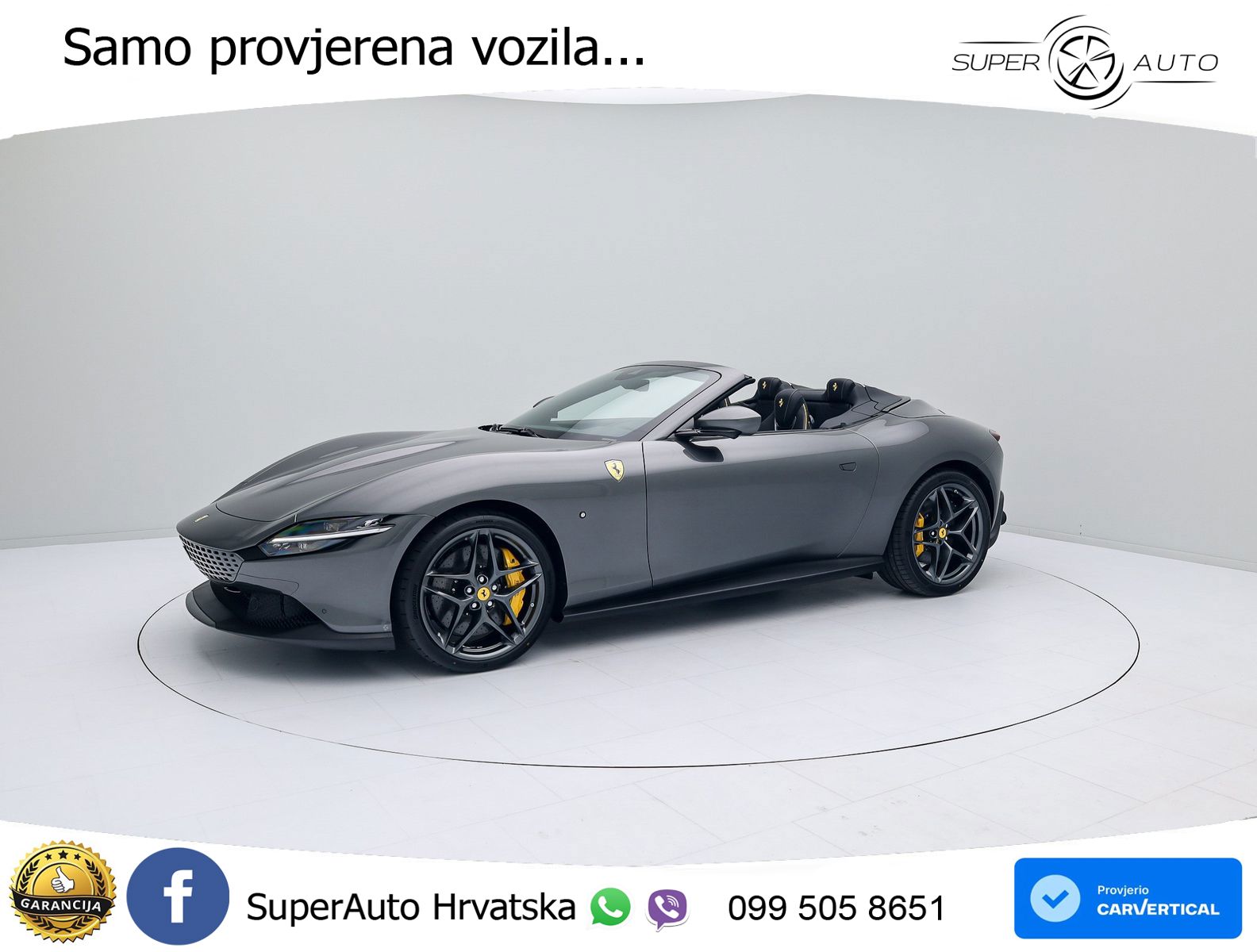 Ferrari Roma Spider 3.9 V8 (620 KS) F1 DCT