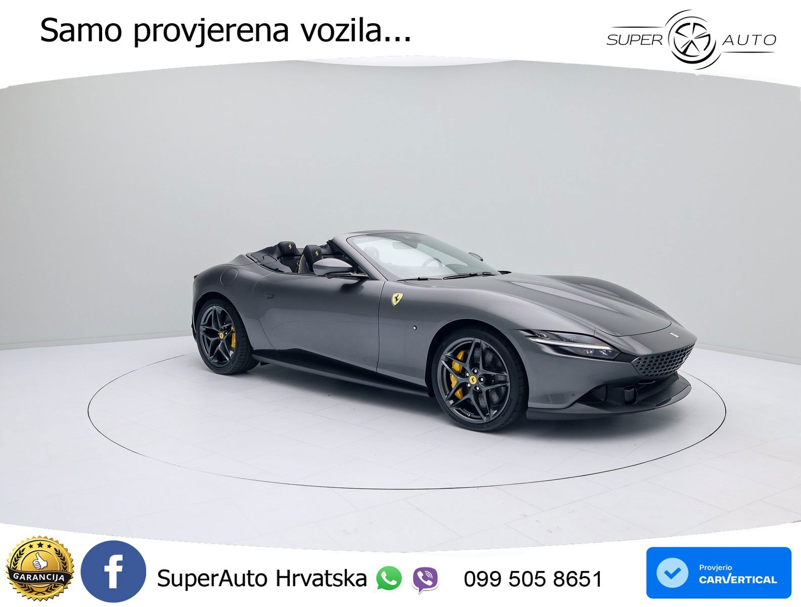 Ferrari Roma Spider 3.9 V8 (620 KS) F1 DCT