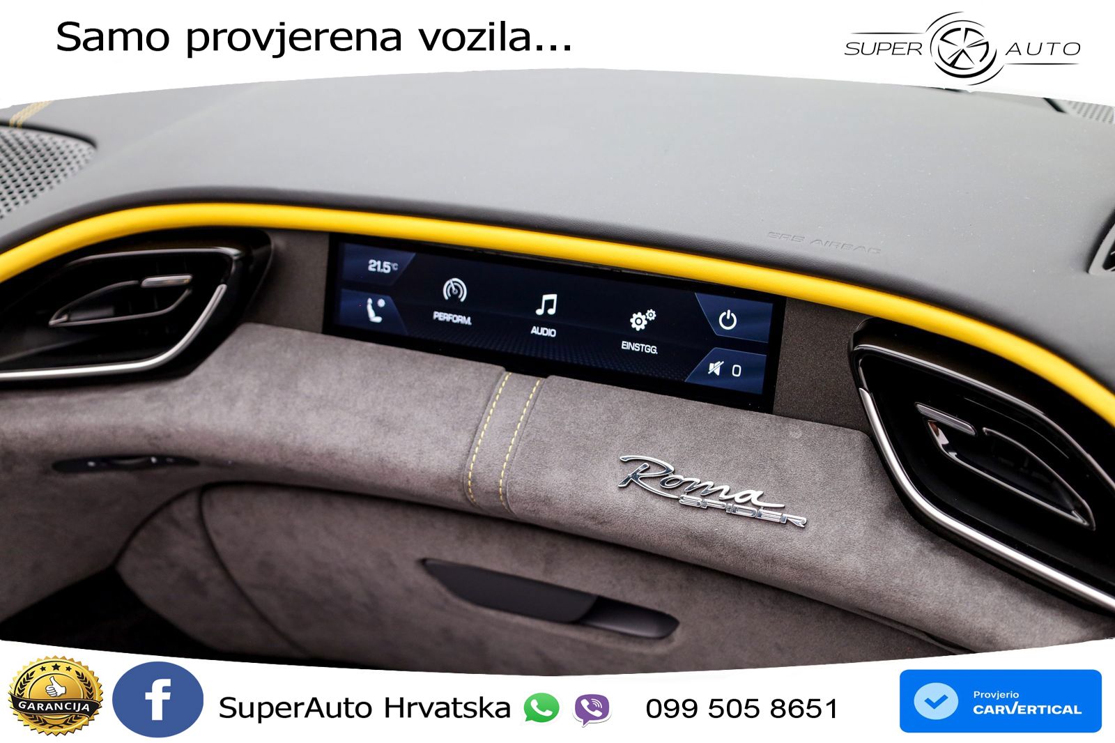 Ferrari Roma Spider 3.9 V8 (620 KS) F1 DCT