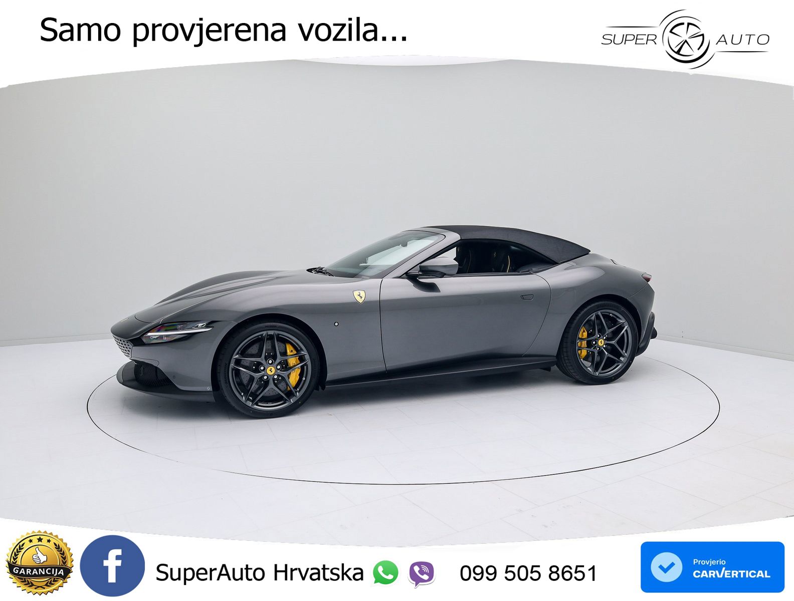Ferrari Roma Spider 3.9 V8 (620 KS) F1 DCT