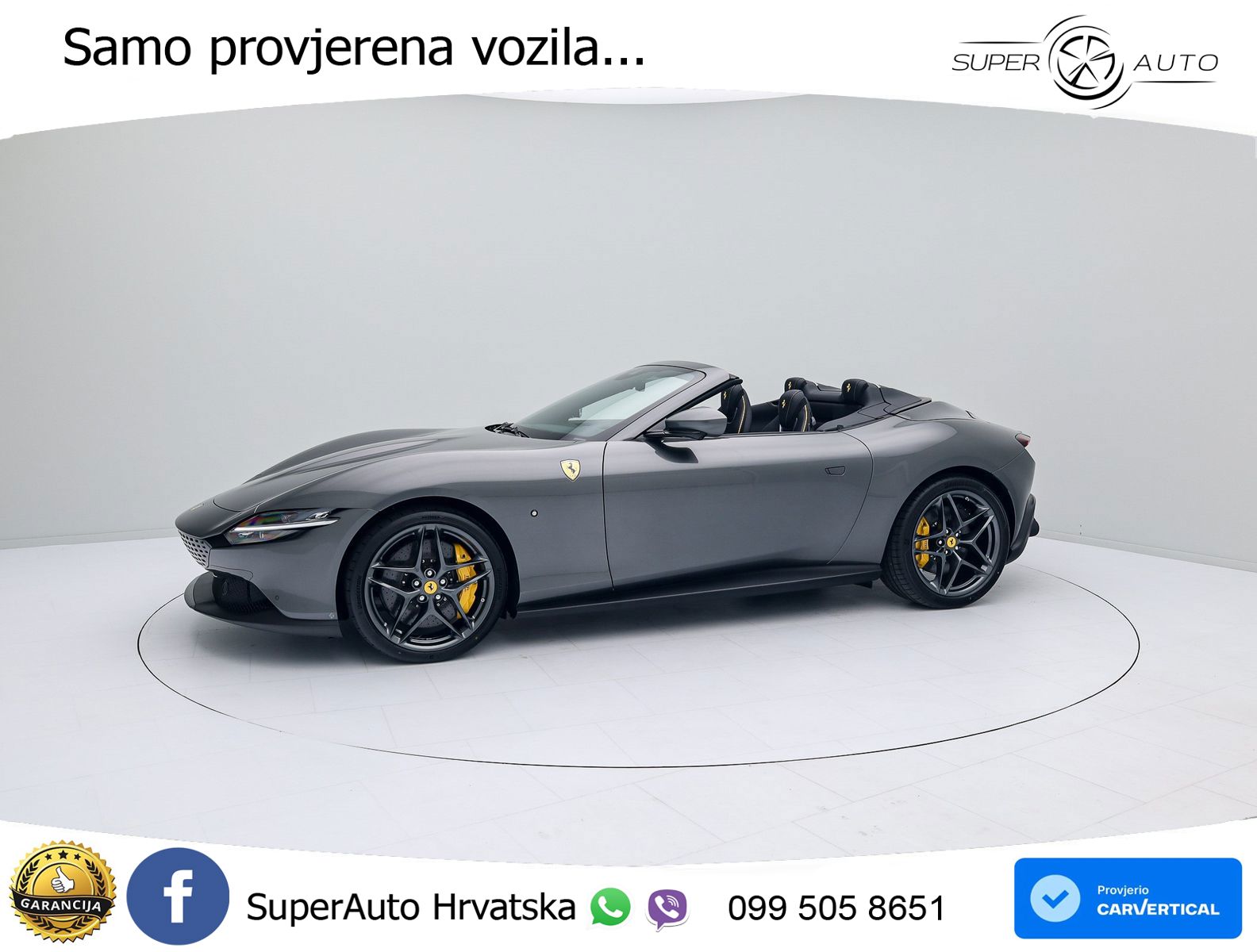 Ferrari Roma Spider 3.9 V8 (620 KS) F1 DCT