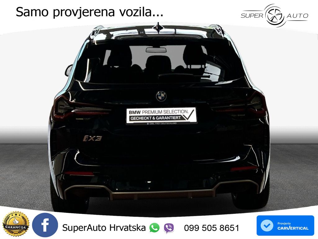 BMW iX3 80 kWh (286 KS) LED+GR SJED+ACC