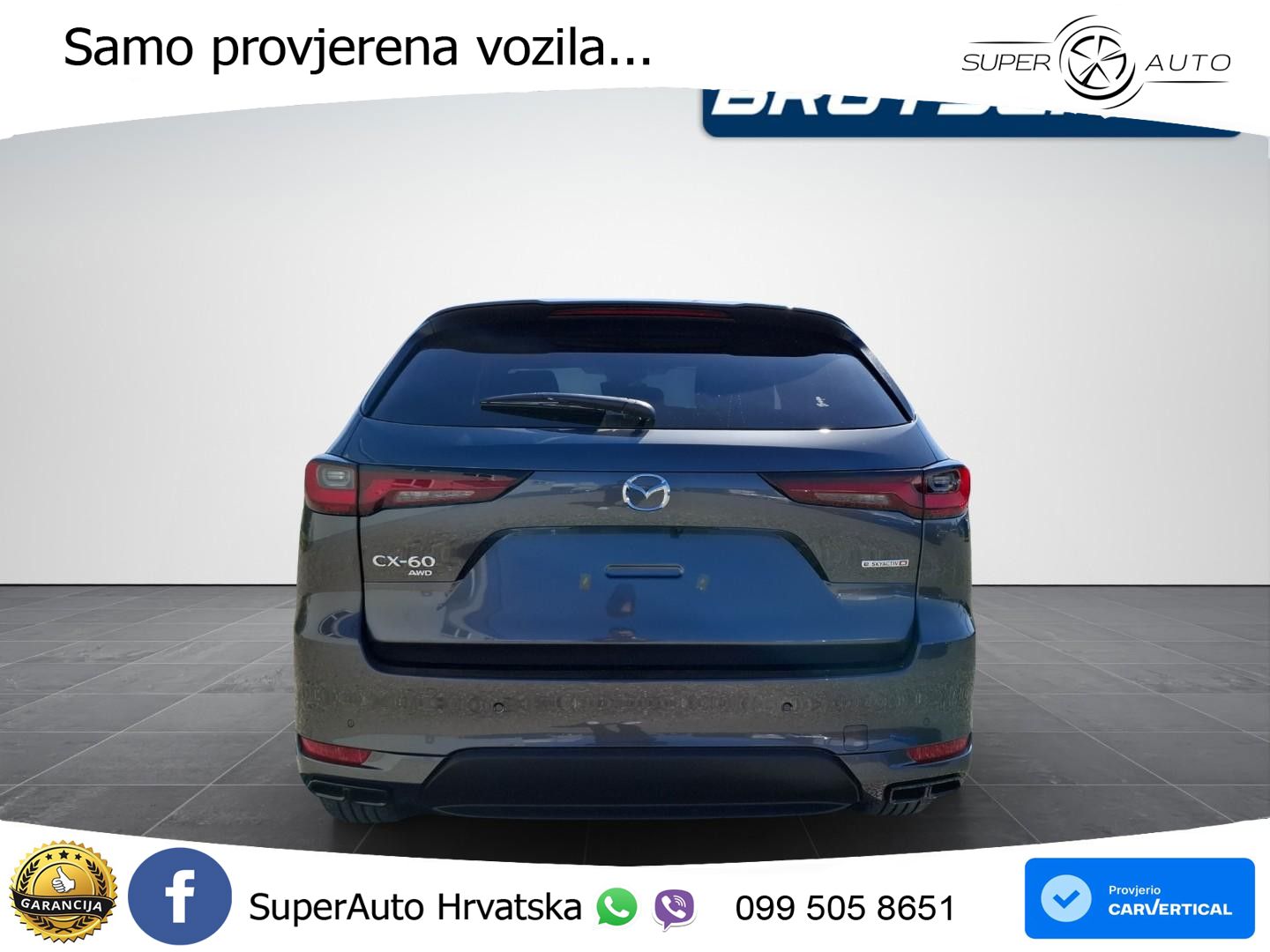 Mazda CX-60 3.3 e-Skyactiv D (254 KS) AWD Automatic MATRIX+GR SJED+KAM