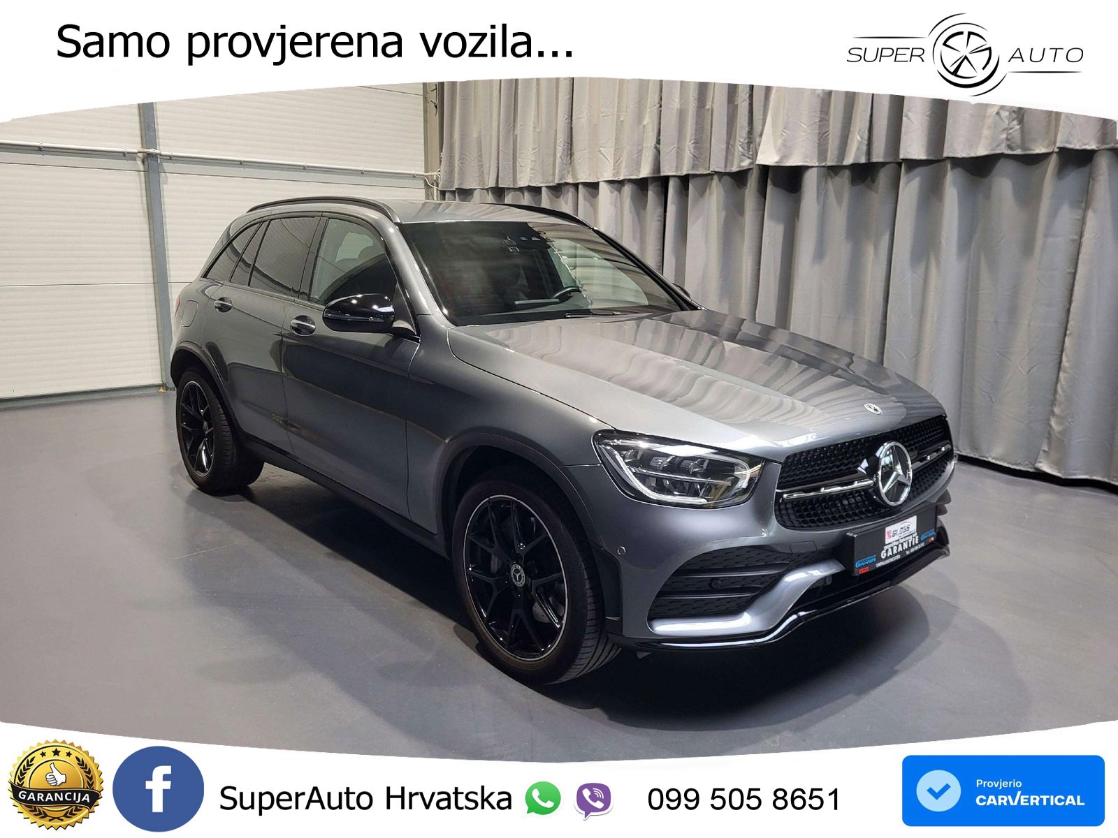 Mercedes GLC 300d (245 KS) 4MATIC G-TRONIC AMG LED+GR SJED+ACC