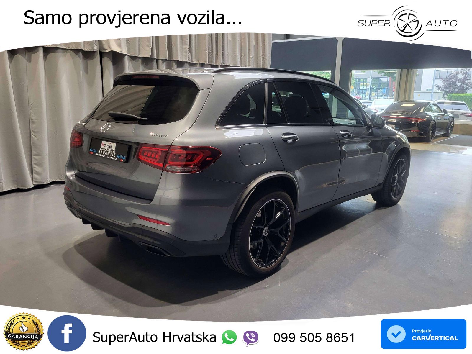 Mercedes GLC 300d (245 KS) 4MATIC G-TRONIC AMG LED+GR SJED+ACC