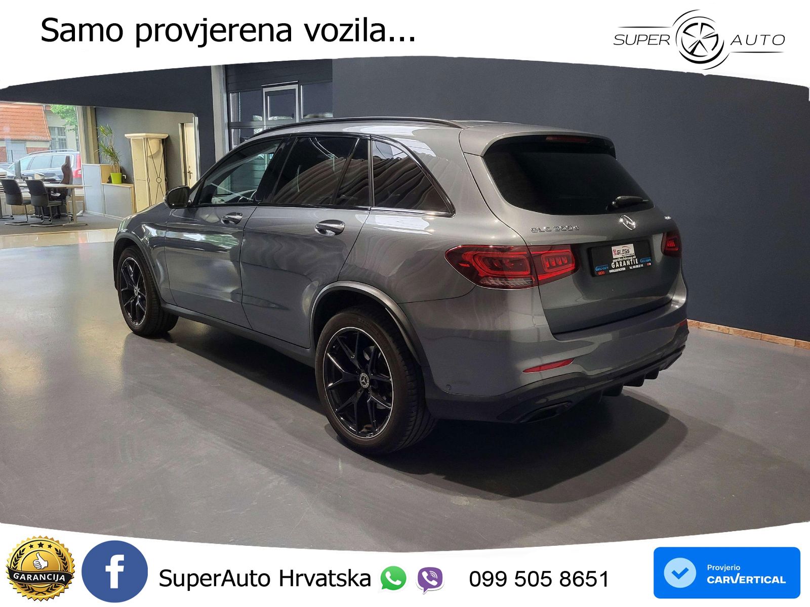 Mercedes GLC 300d (245 KS) 4MATIC G-TRONIC AMG LED+GR SJED+ACC