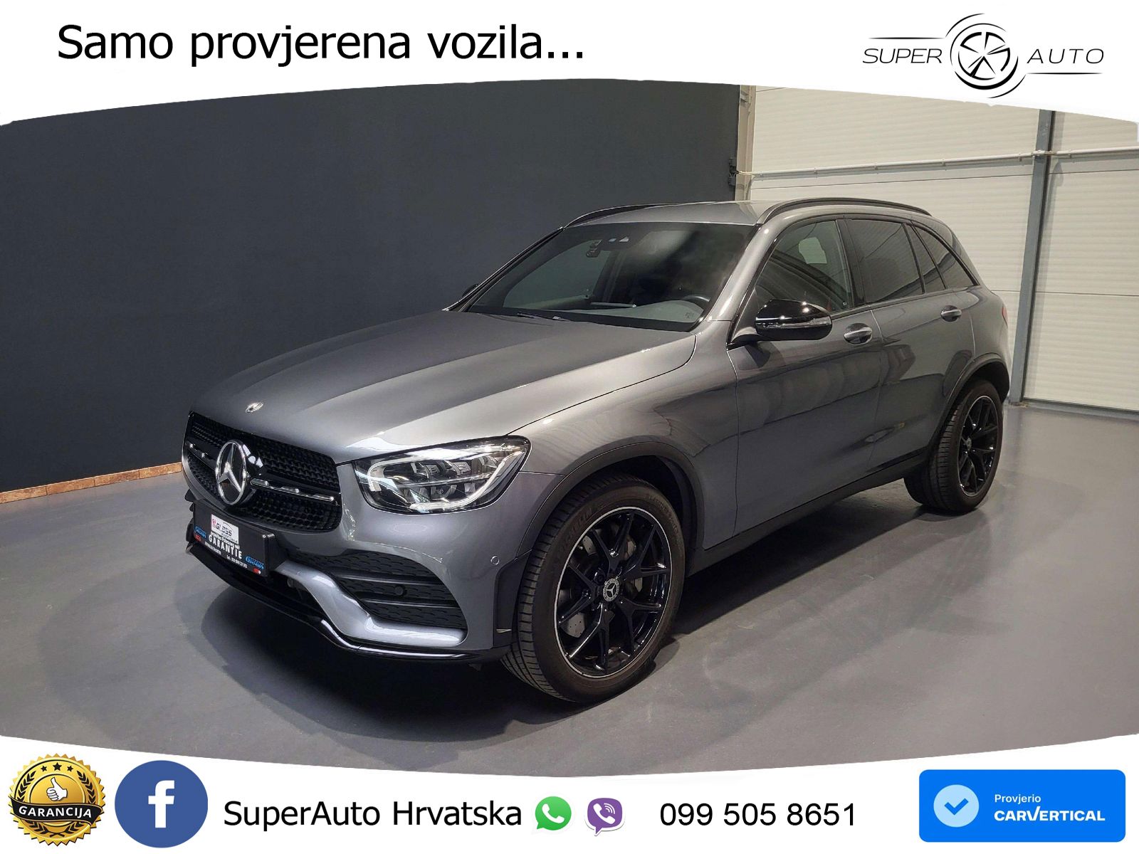 Mercedes GLC 300d (245 KS) 4MATIC G-TRONIC AMG LED+GR SJED+ACC