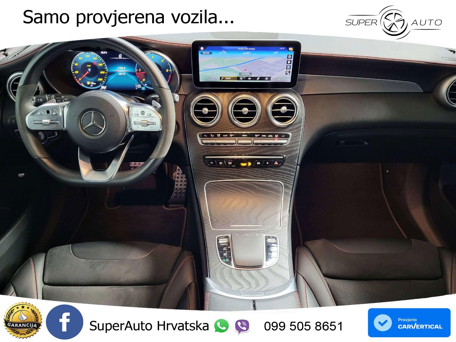 Mercedes GLC 300d (245 KS) 4MATIC G-TRONIC AMG LED+GR SJED+ACC
