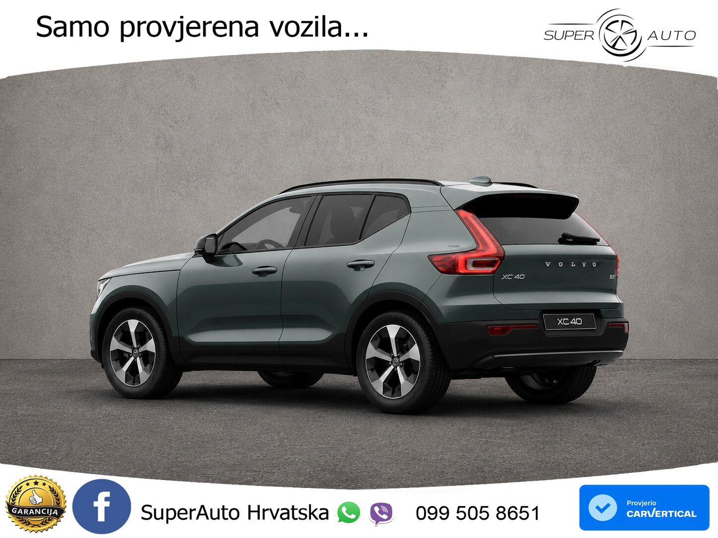 Volvo XC40 2.0 B3 163 KS Automatic LED+GR SJED+ACC