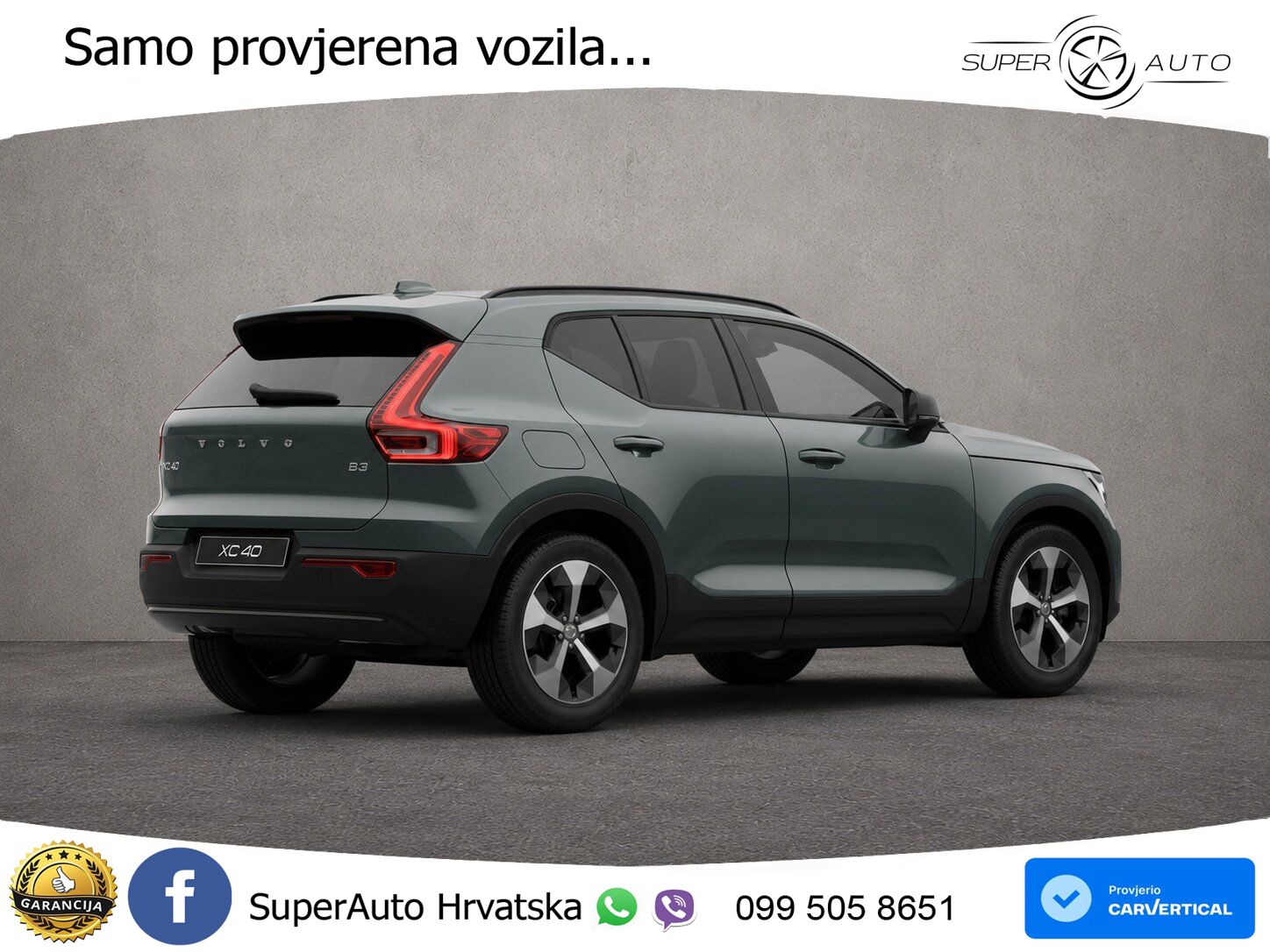 Volvo XC40 2.0 B3 163 KS Automatic LED+GR SJED+ACC