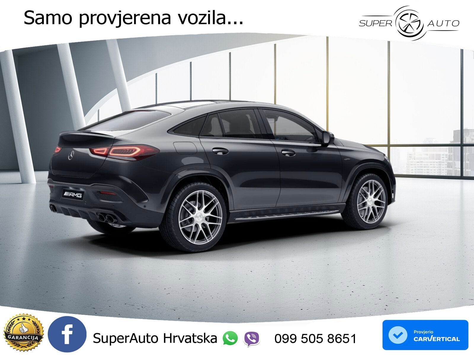 Mercedes AMG GLE Coupe 53 (435 KS) EQ Boost 4MATIC+ AMG SPEEDSHIFT TCT 9G ACC+HEAD+4xGR SJED+360+PANO
