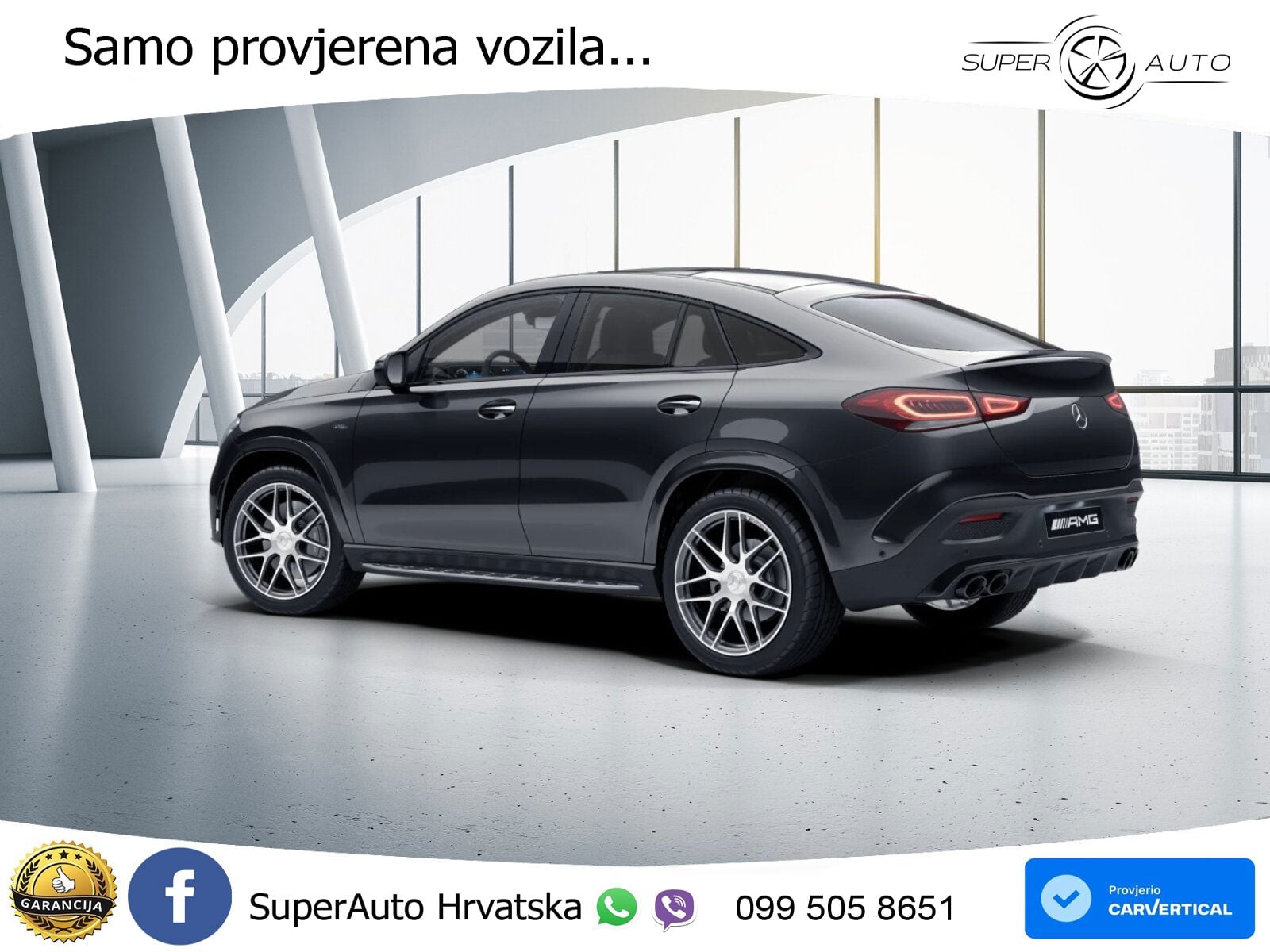 Mercedes AMG GLE Coupe 53 (435 KS) EQ Boost 4MATIC+ AMG SPEEDSHIFT TCT 9G ACC+HEAD+4xGR SJED+360+PANO