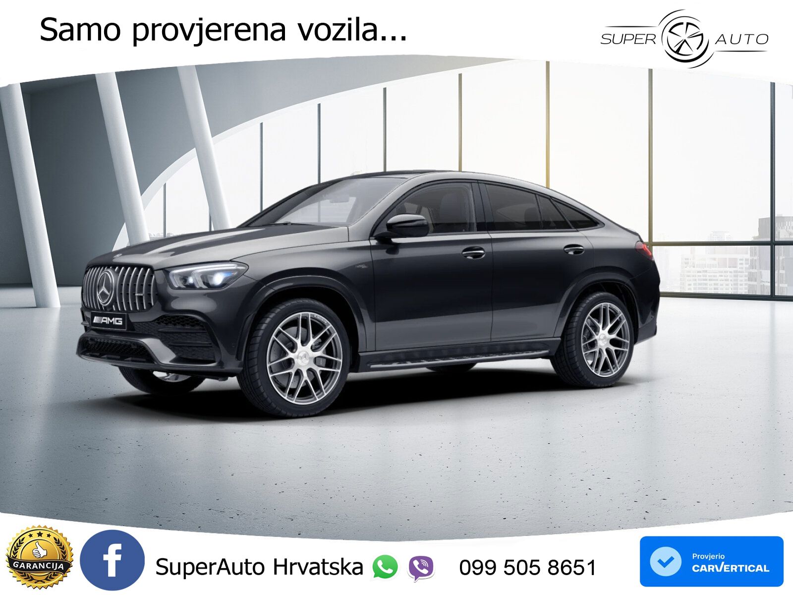 Mercedes AMG GLE Coupe 53 (435 KS) EQ Boost 4MATIC+ AMG SPEEDSHIFT TCT 9G ACC+HEAD+4xGR SJED+360+PANO