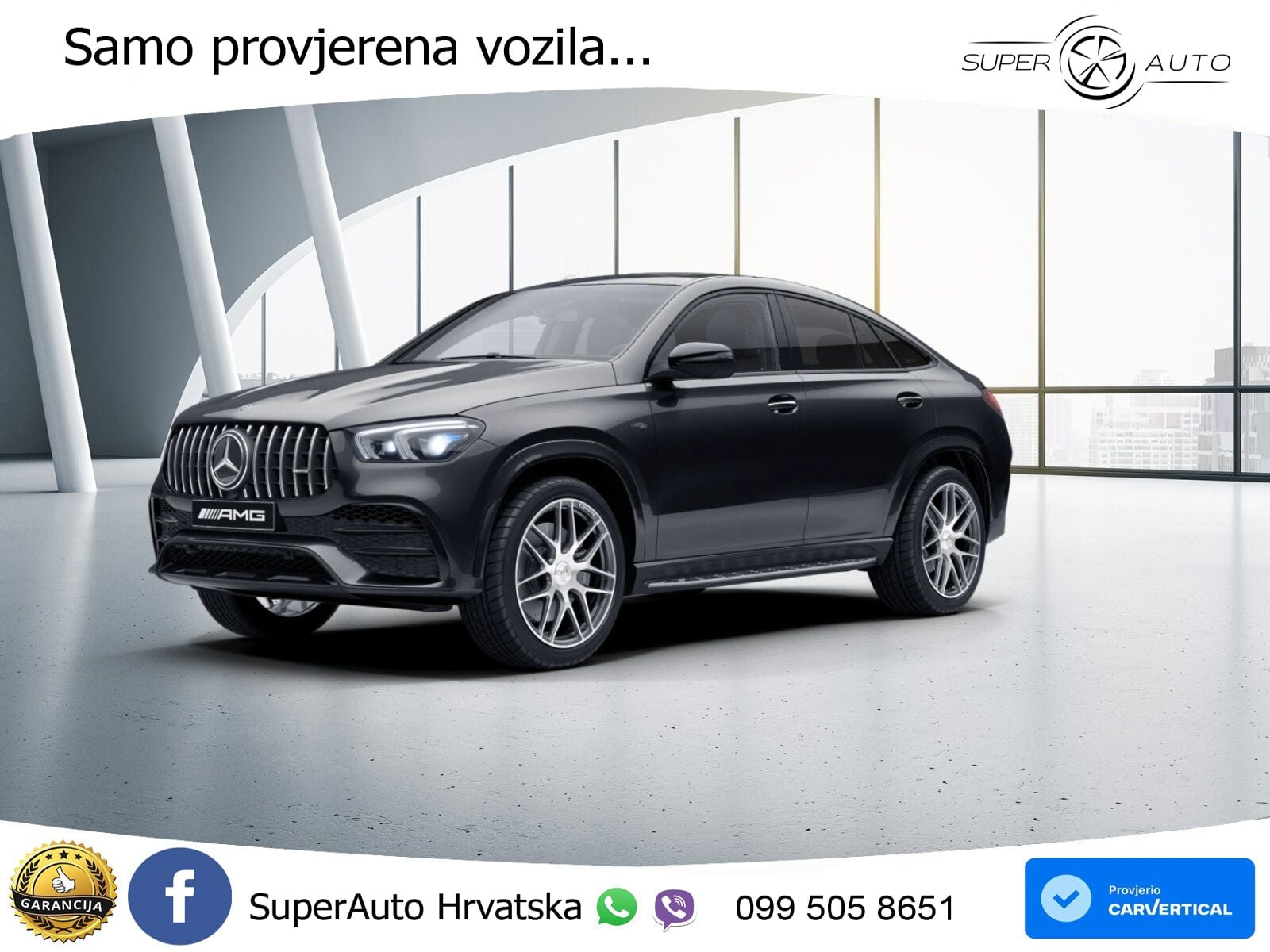 Mercedes AMG GLE Coupe 53 (435 KS) EQ Boost 4MATIC+ AMG SPEEDSHIFT TCT 9G ACC+HEAD+4xGR SJED+360+PANO