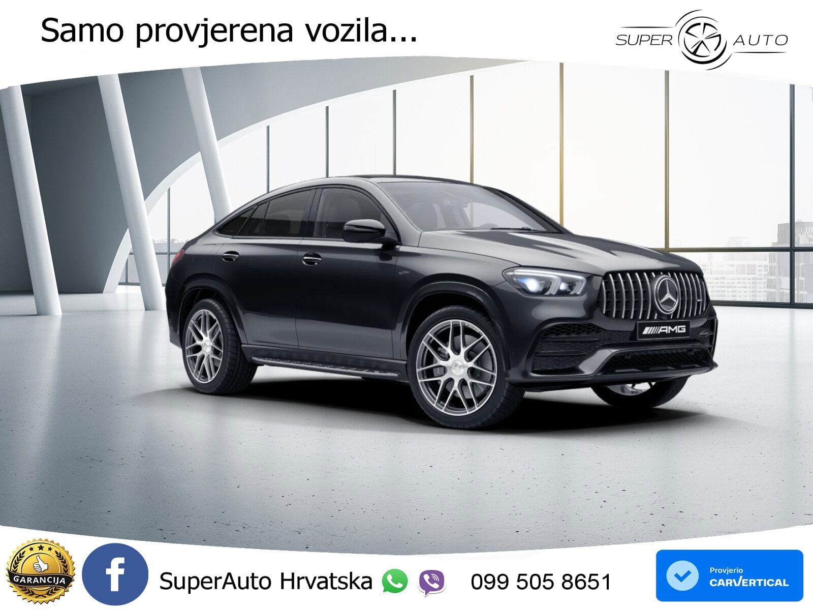 Mercedes AMG GLE Coupe 53 (435 KS) EQ Boost 4MATIC+ AMG SPEEDSHIFT TCT 9G ACC+HEAD+4xGR SJED+360+PANO