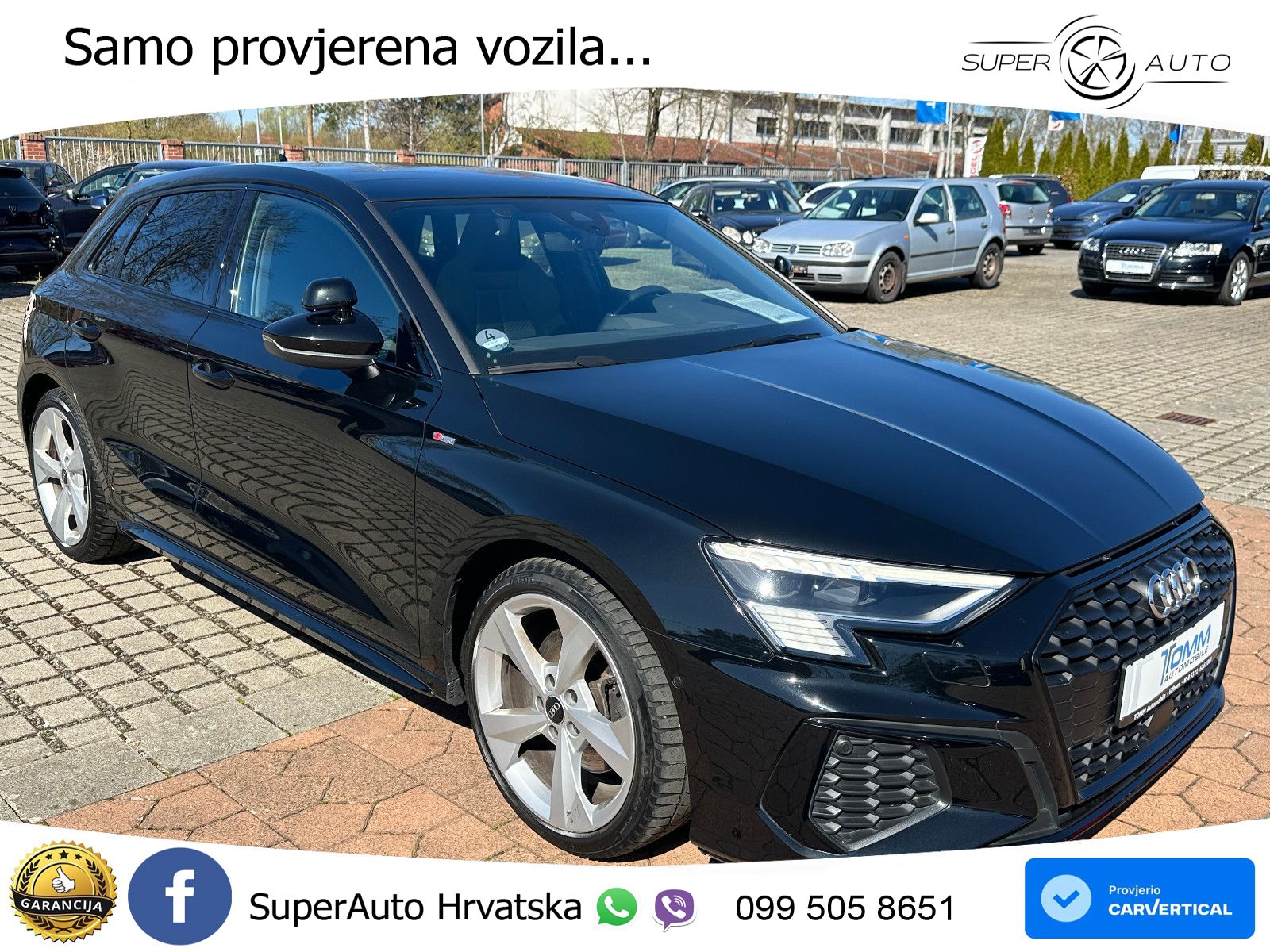 Audi A3 35 TFSI (150 KS) S tronic S line LED+GR SJED+ACC