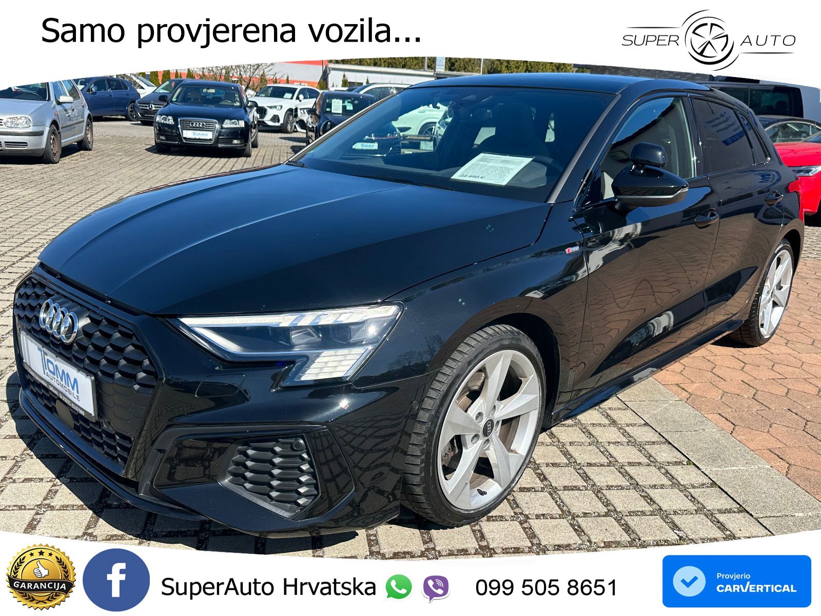 Audi A3 35 TFSI (150 KS) S tronic S line LED+GR SJED+ACC