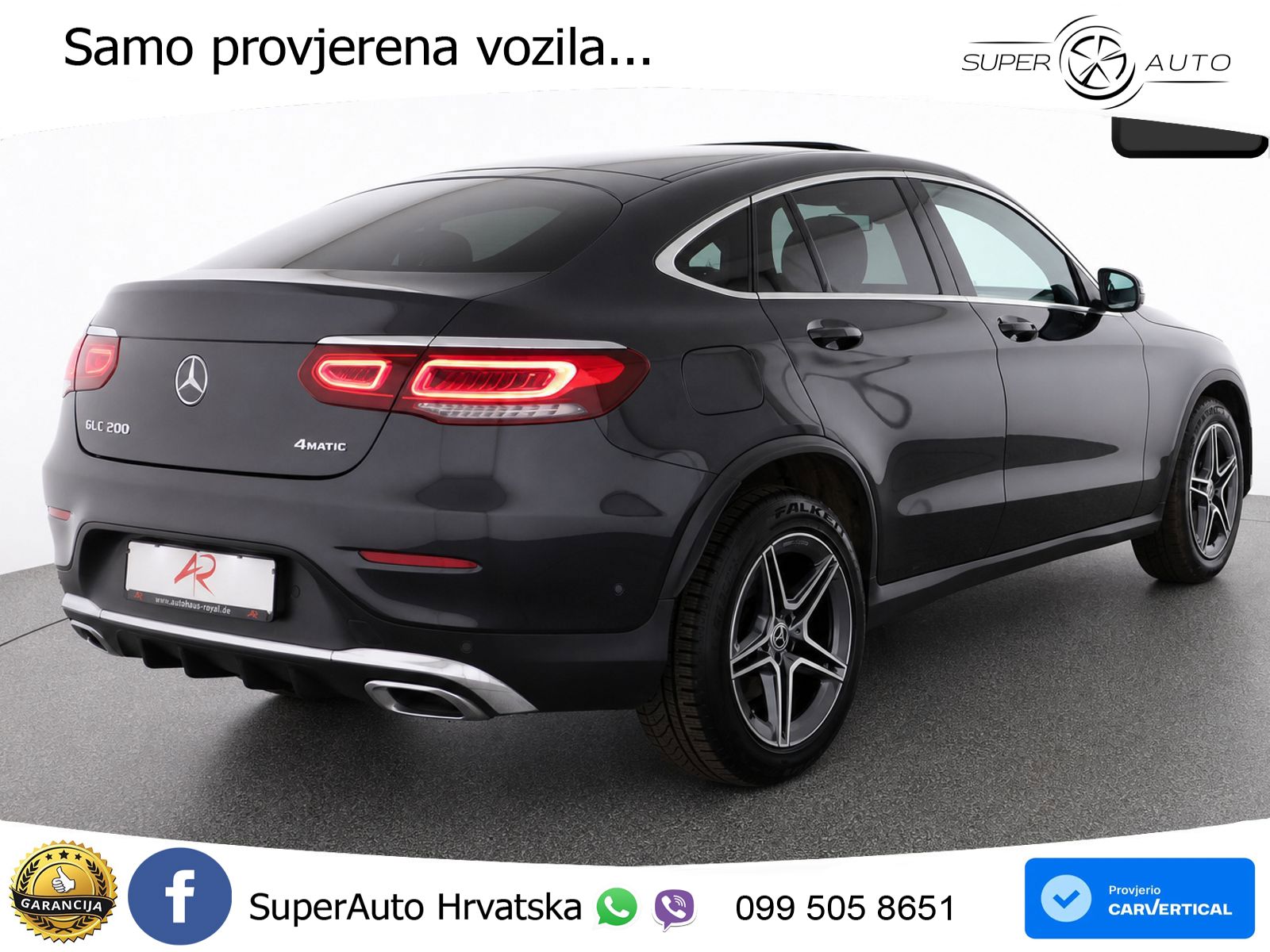 Mercedes GLC Coupe 200 (197 KS) 4MATIC G-TRONIC AMG
